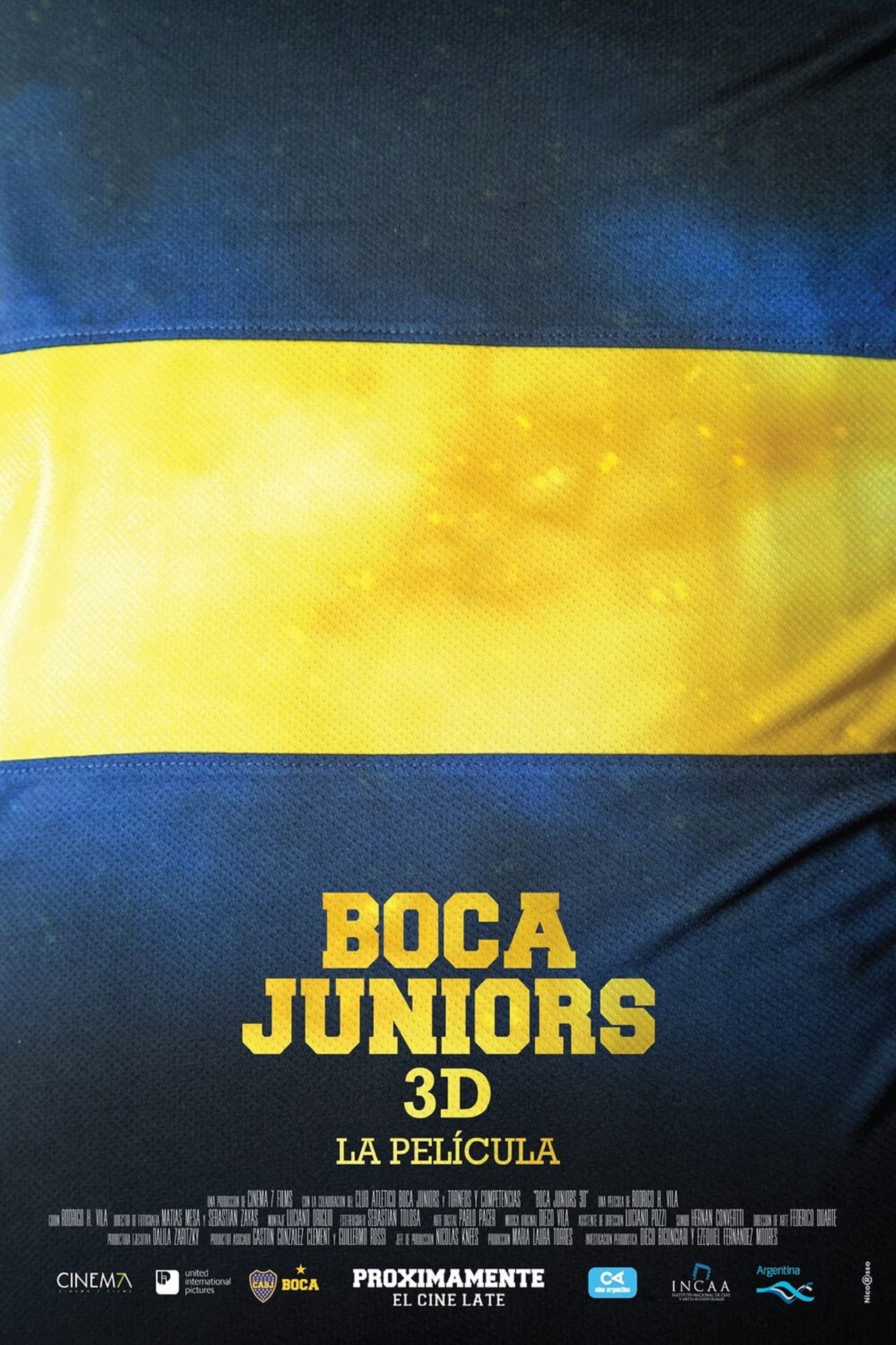 Movies Boca Juniors 3D, la película