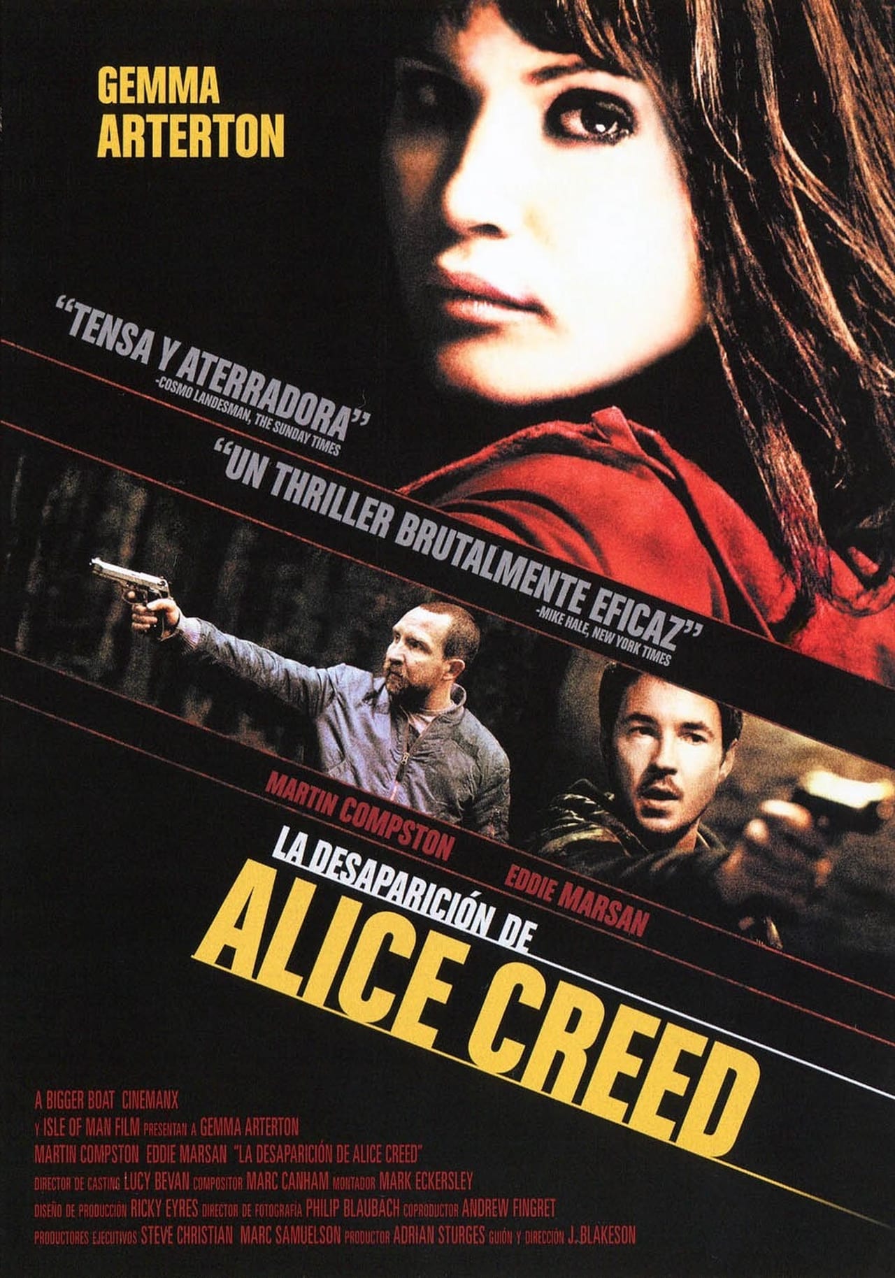 Película La desaparición de Alice Creed