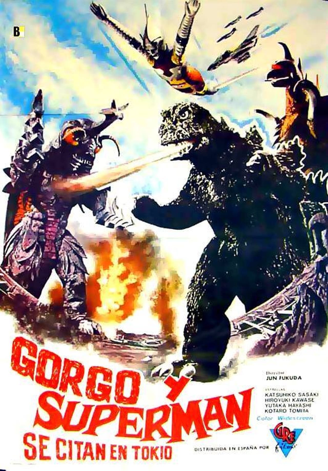 Movie Gorgo y Superman se citan en Tokio