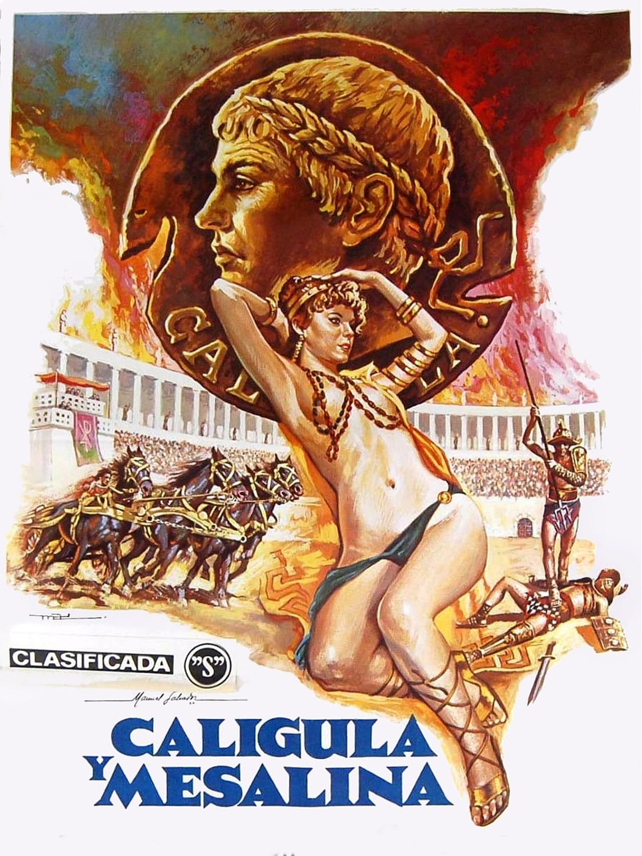 Película Calígula y Mesalina