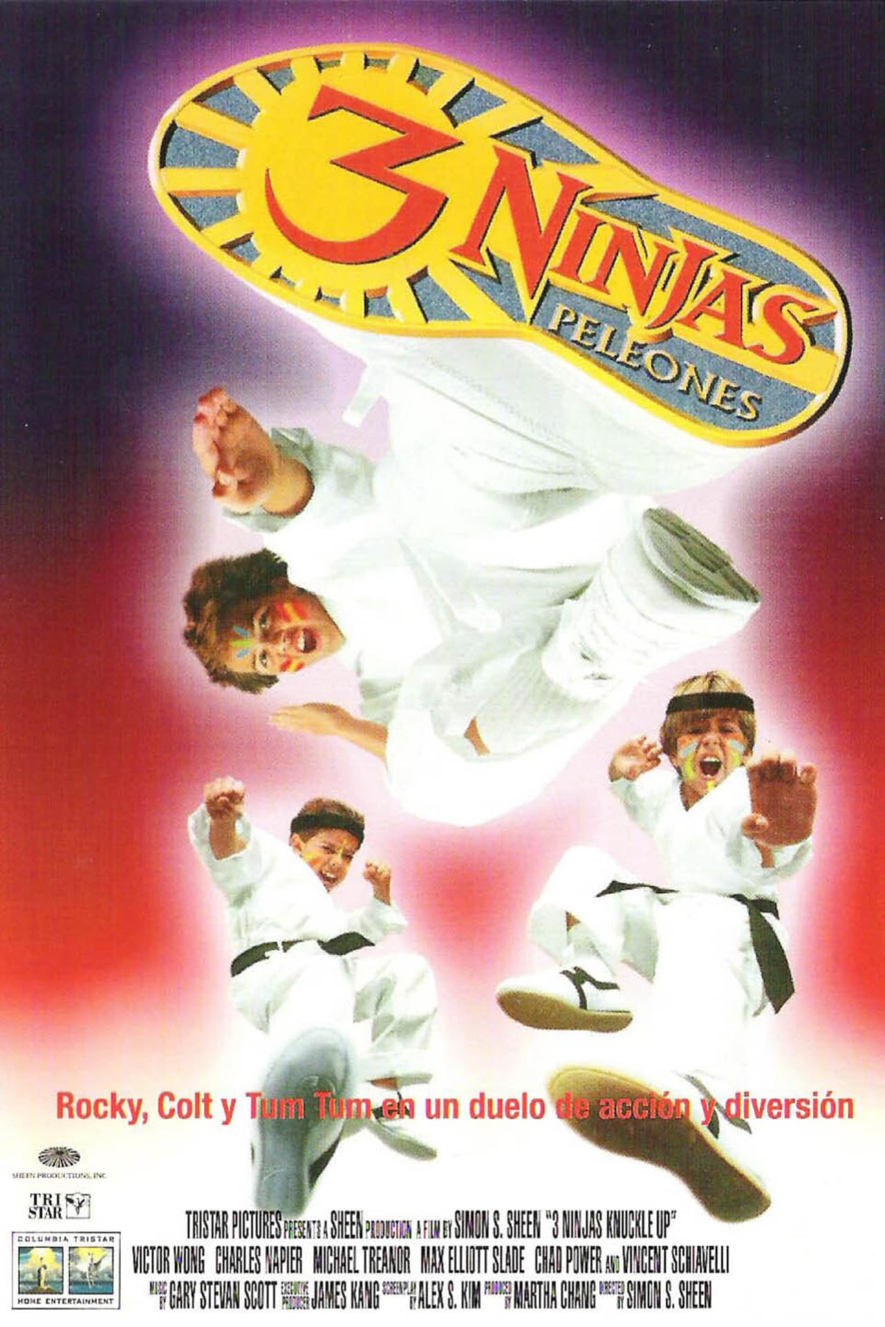 Película 3 Ninjas Peleones