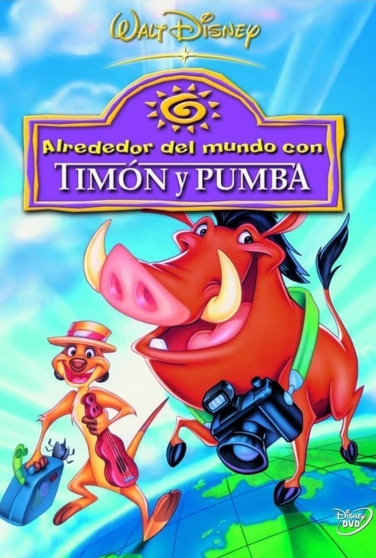 Película Alrededor del mundo con Timón y Pumba