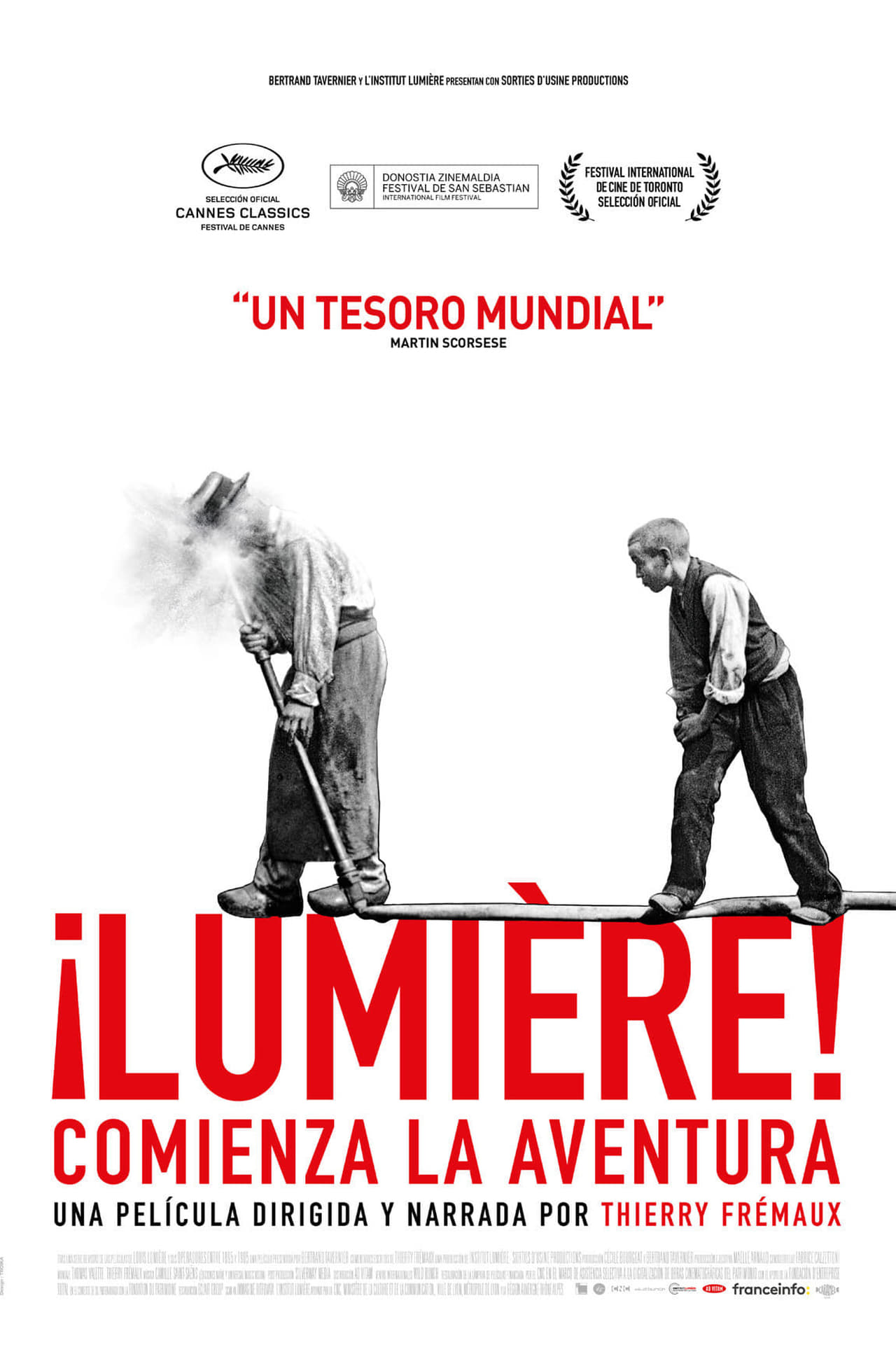 Movie ¡Lumière! Comienza la aventura