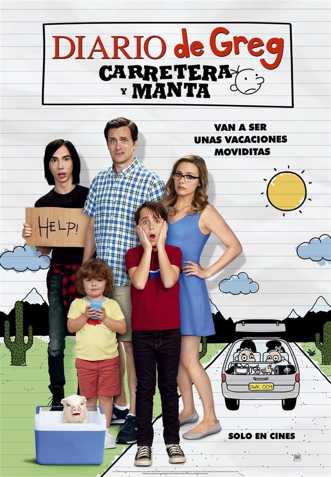 Movie Diario de Greg: Carretera y manta