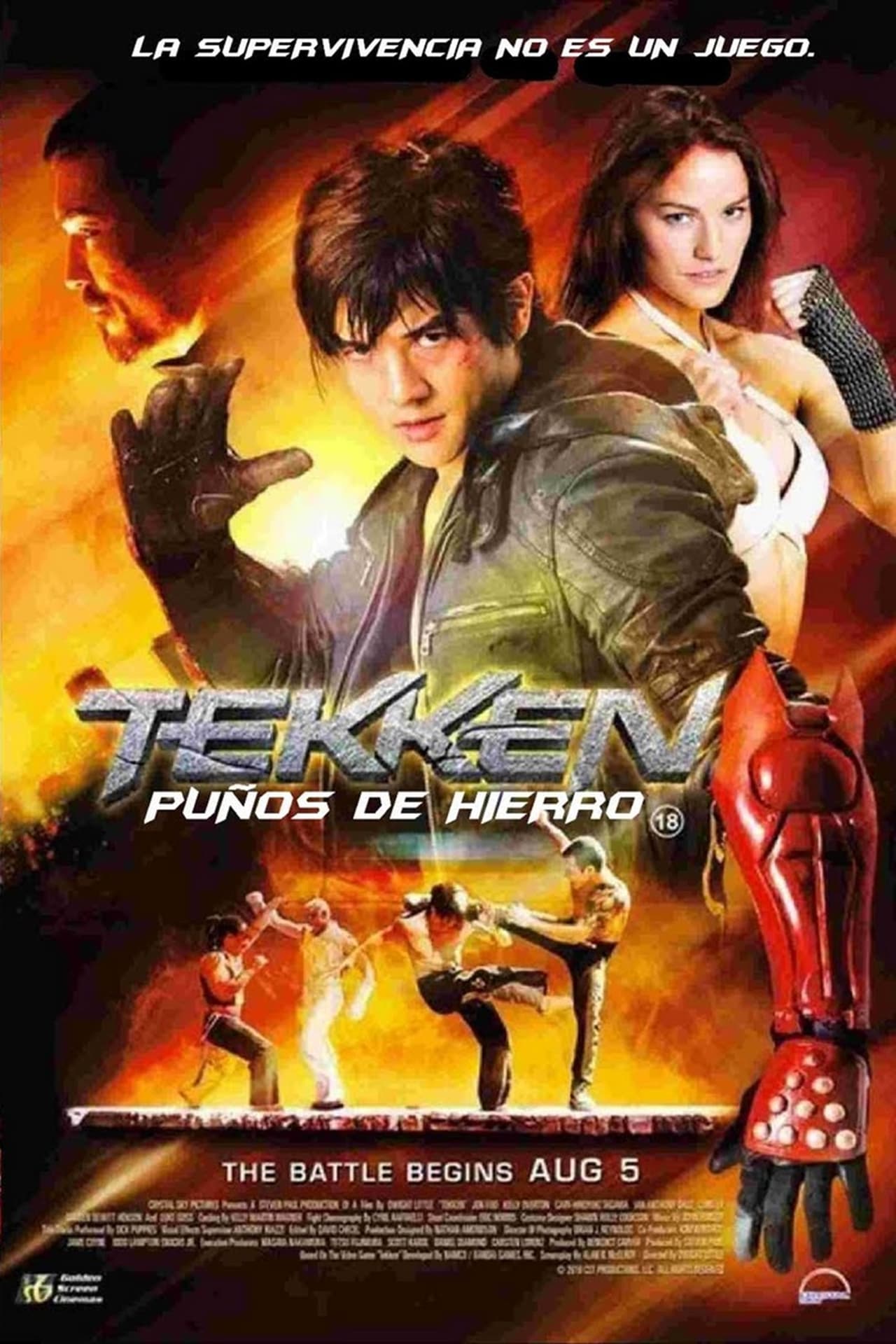 Película Tekken