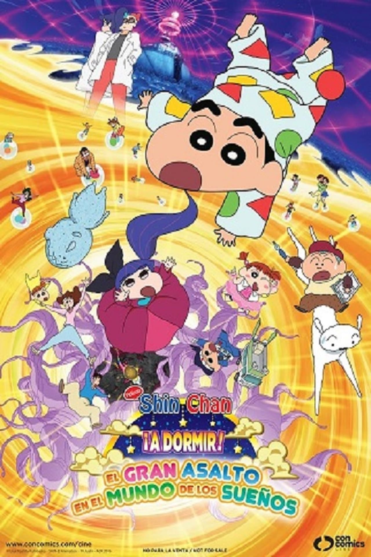 Película Shin Chan y el mundo de los sueños