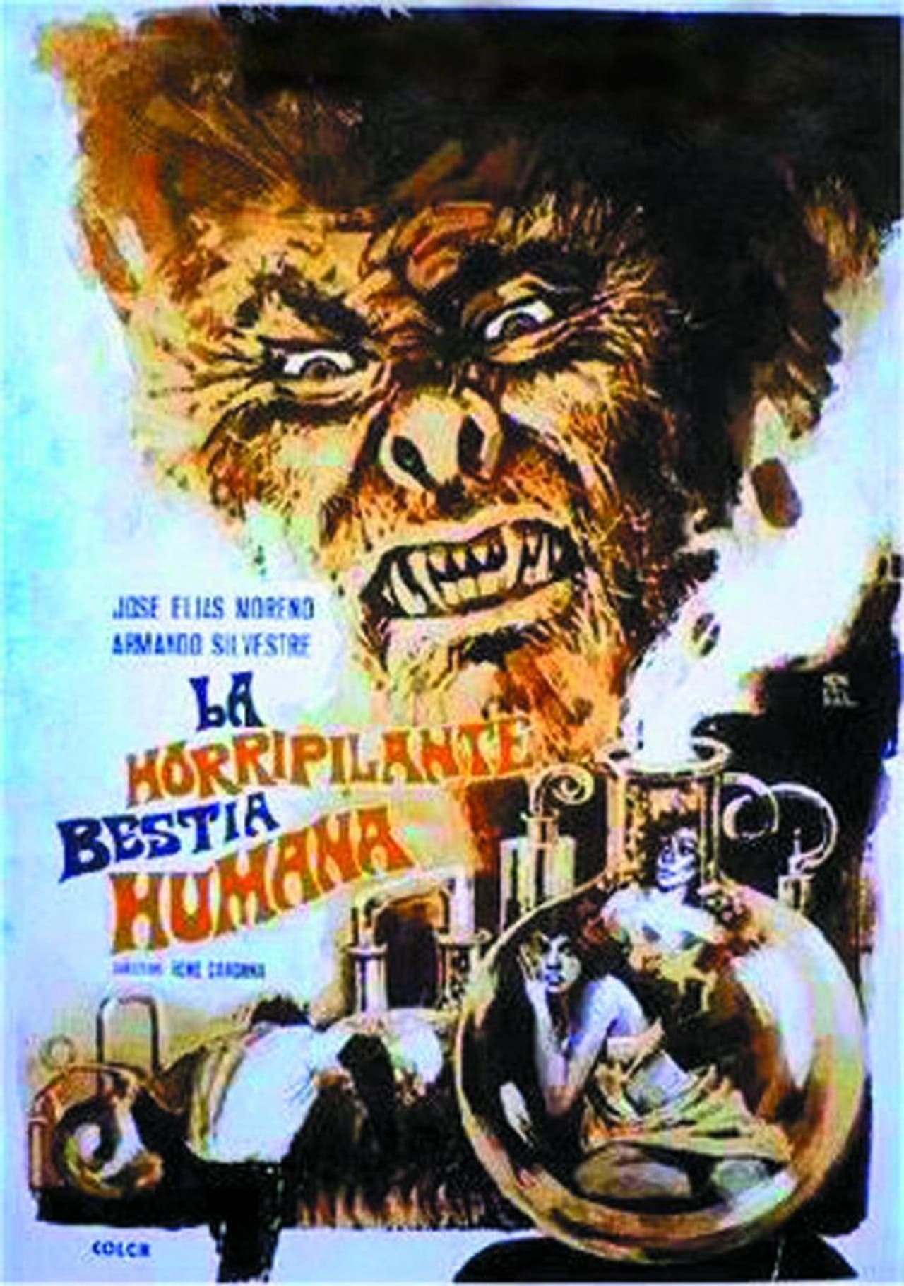 Película La horripilante bestia humana