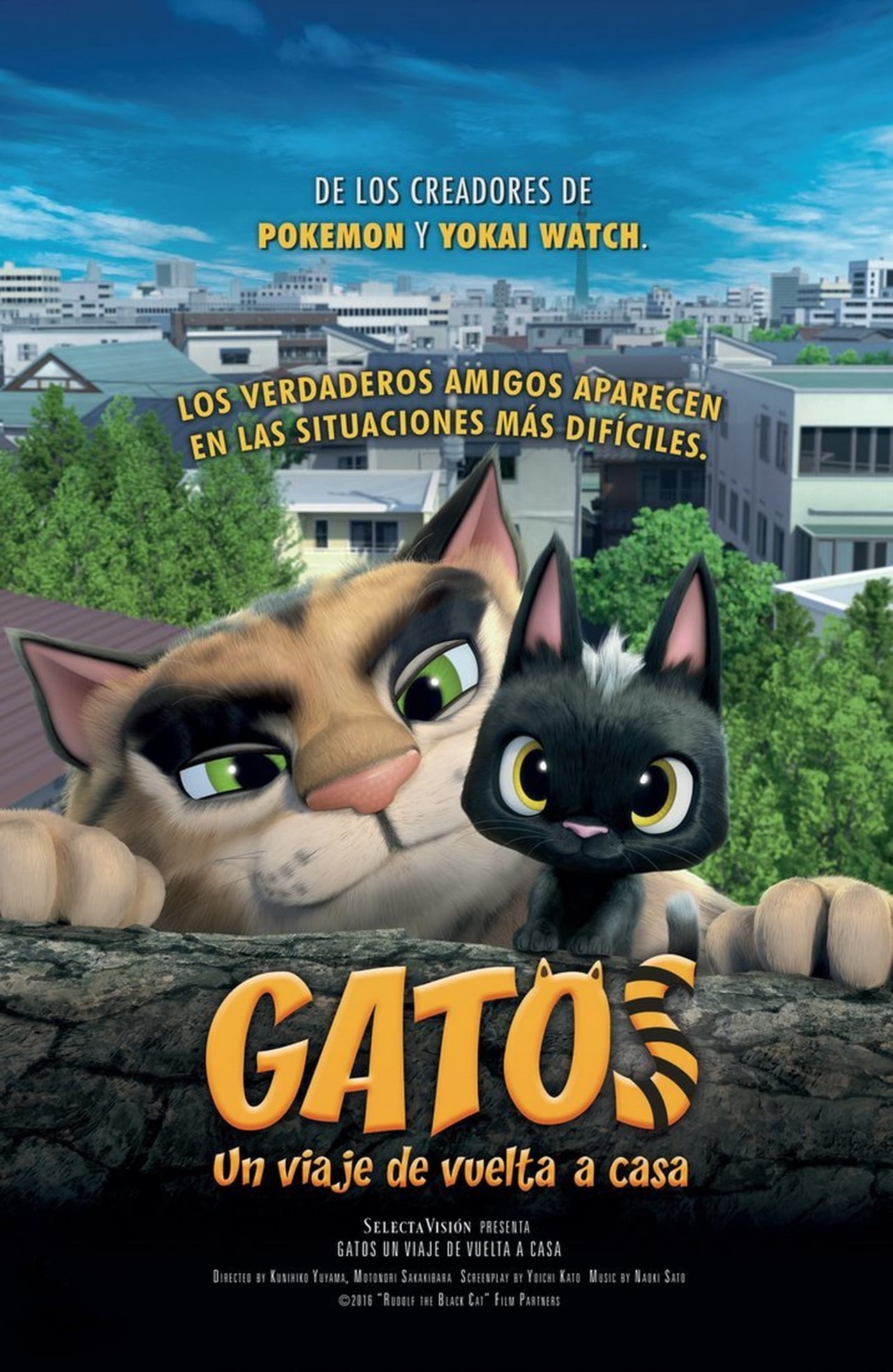 Movie Gatos: Un viaje de vuelta a casa