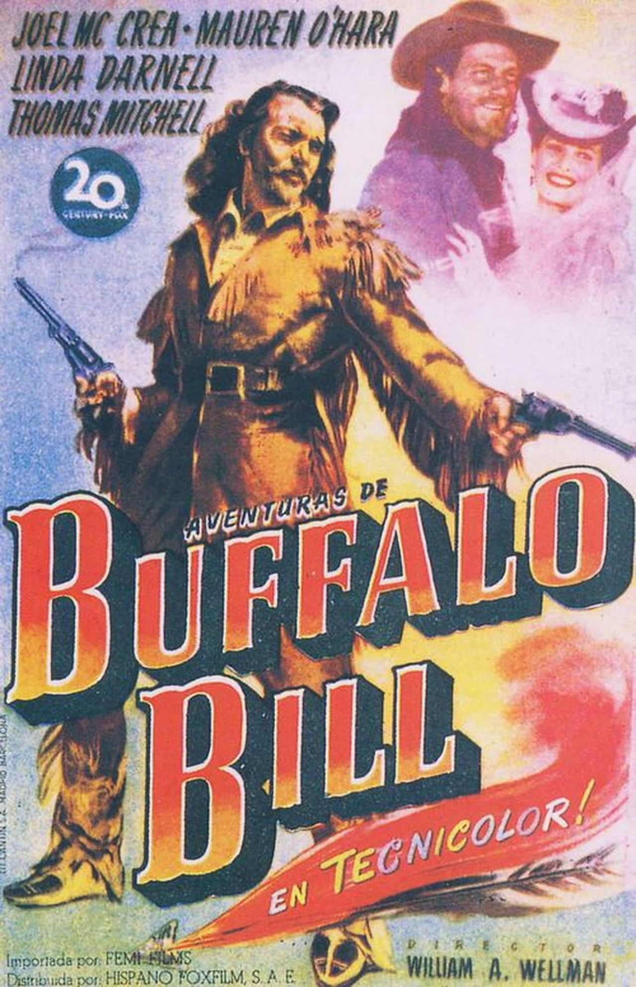 Películas Las aventuras de Buffalo Bill