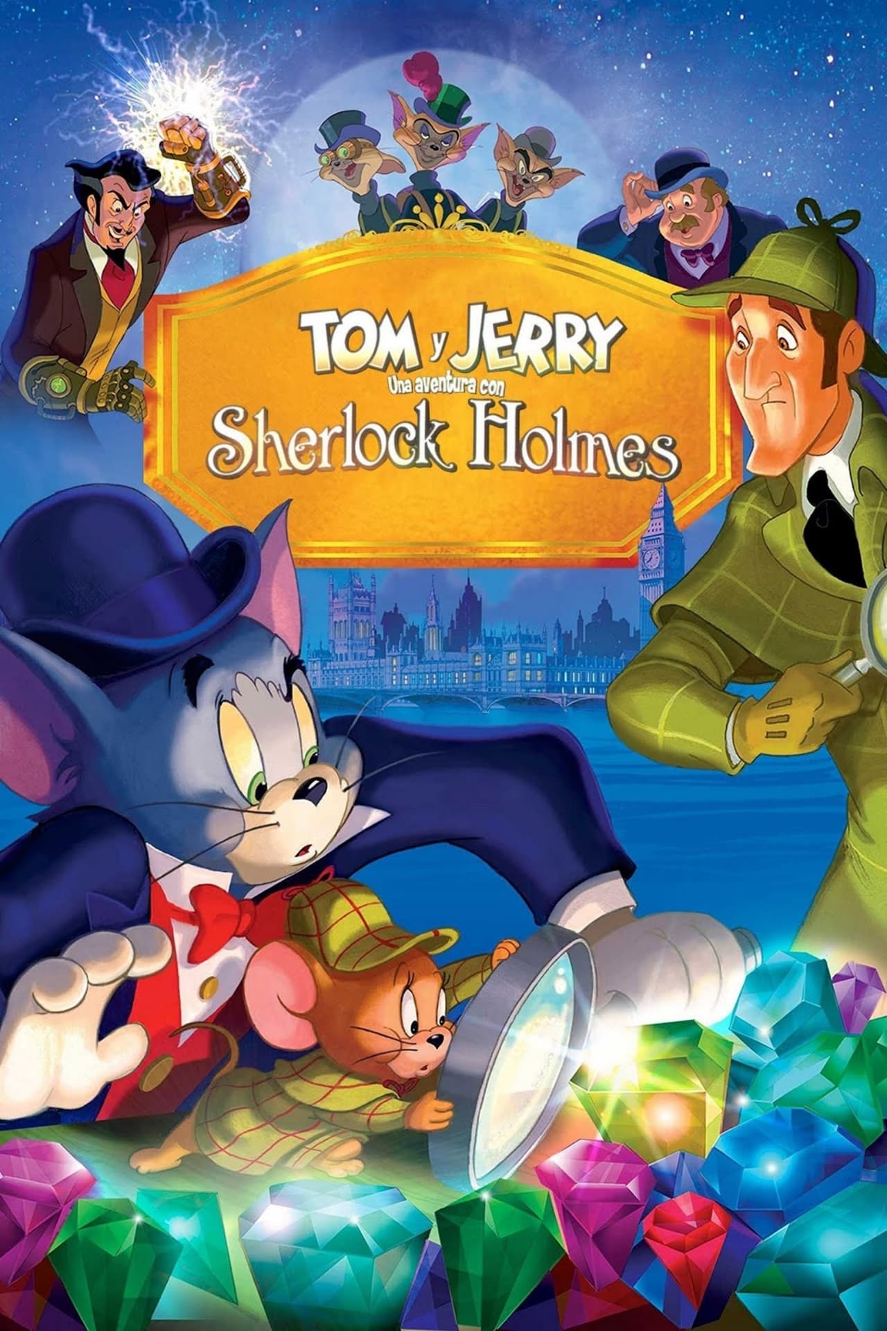 Movie Tom y Jerry conocen a Sherlock Holmes