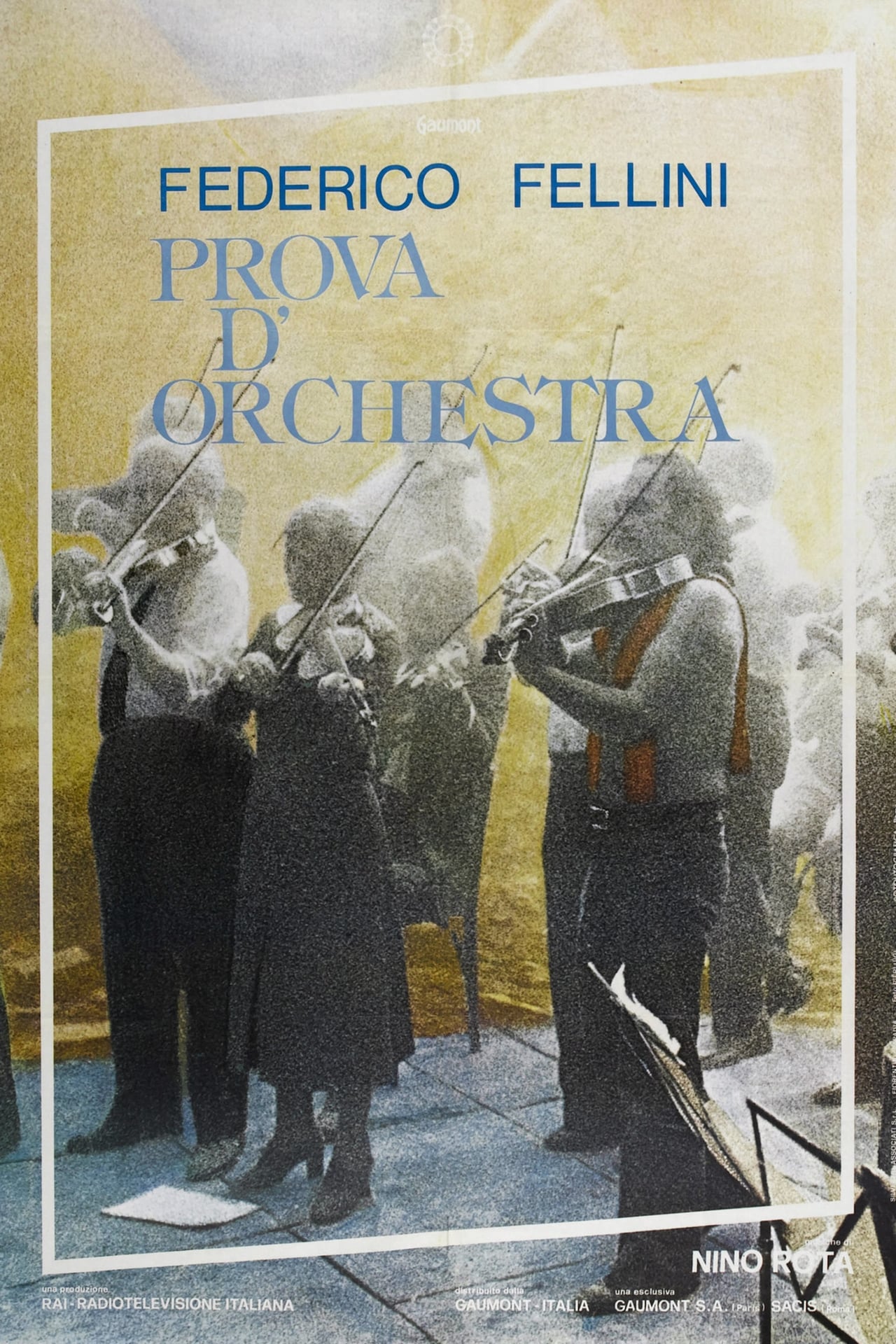 Película Ensayo de orquesta