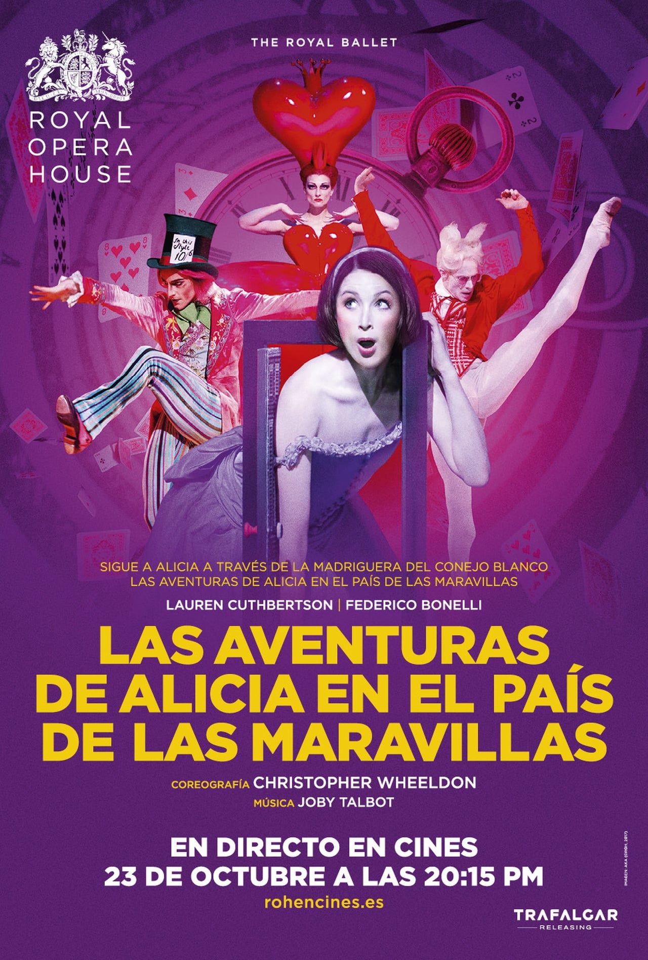 Películas Ballet en directo:Las aventuras de Alicia en el país de las maravillas