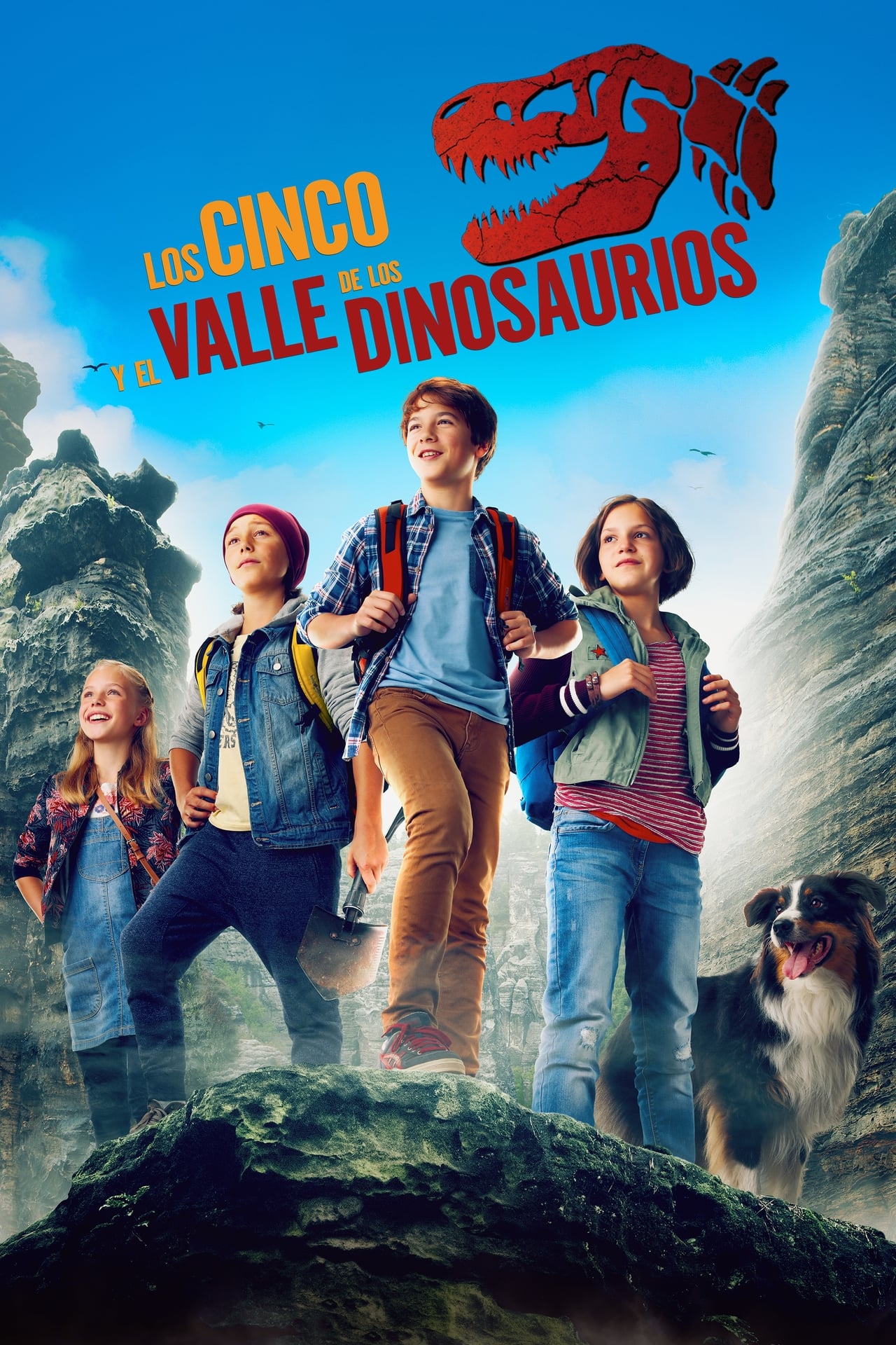 Películas Los cinco y el valle de los dinosaurios