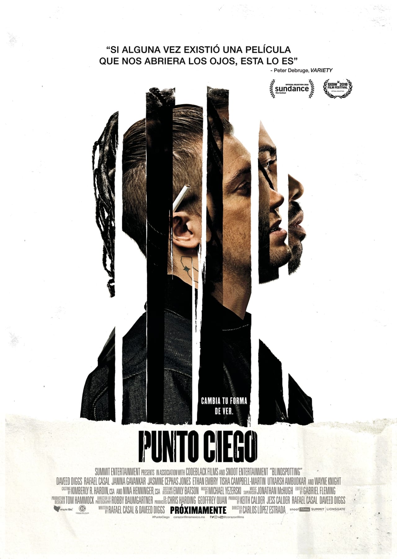 Película Punto ciego