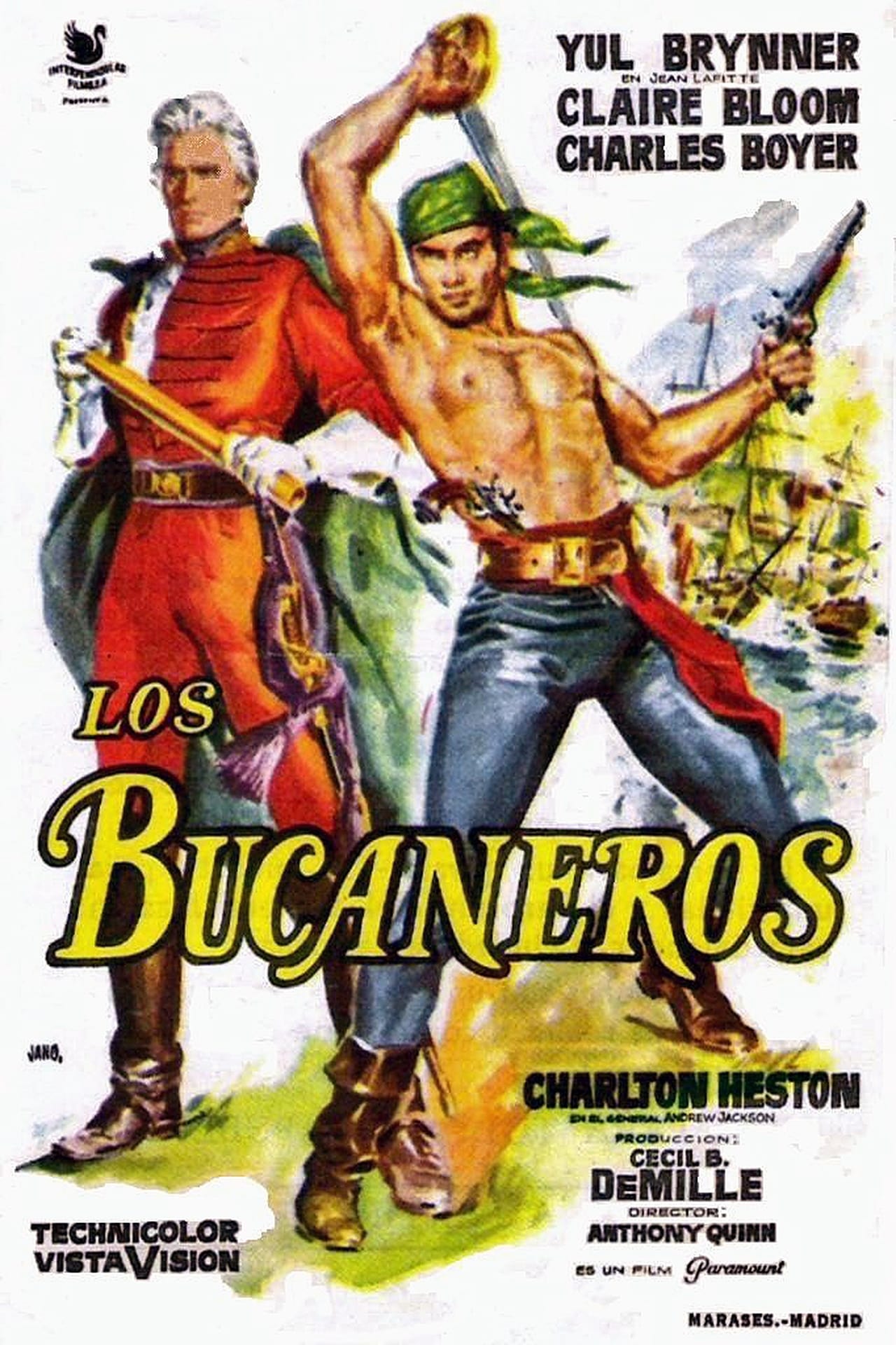 Película Los bucaneros