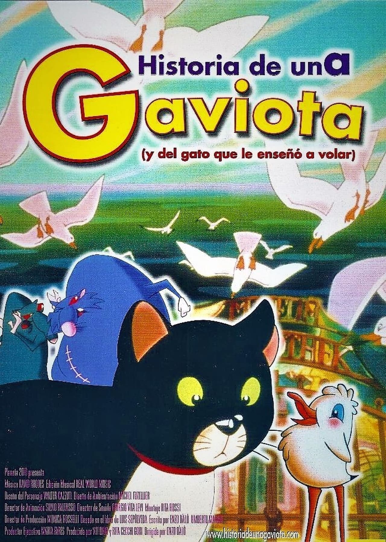 Movies Historia de una gaviota (y del gato que le enseñó a volar)