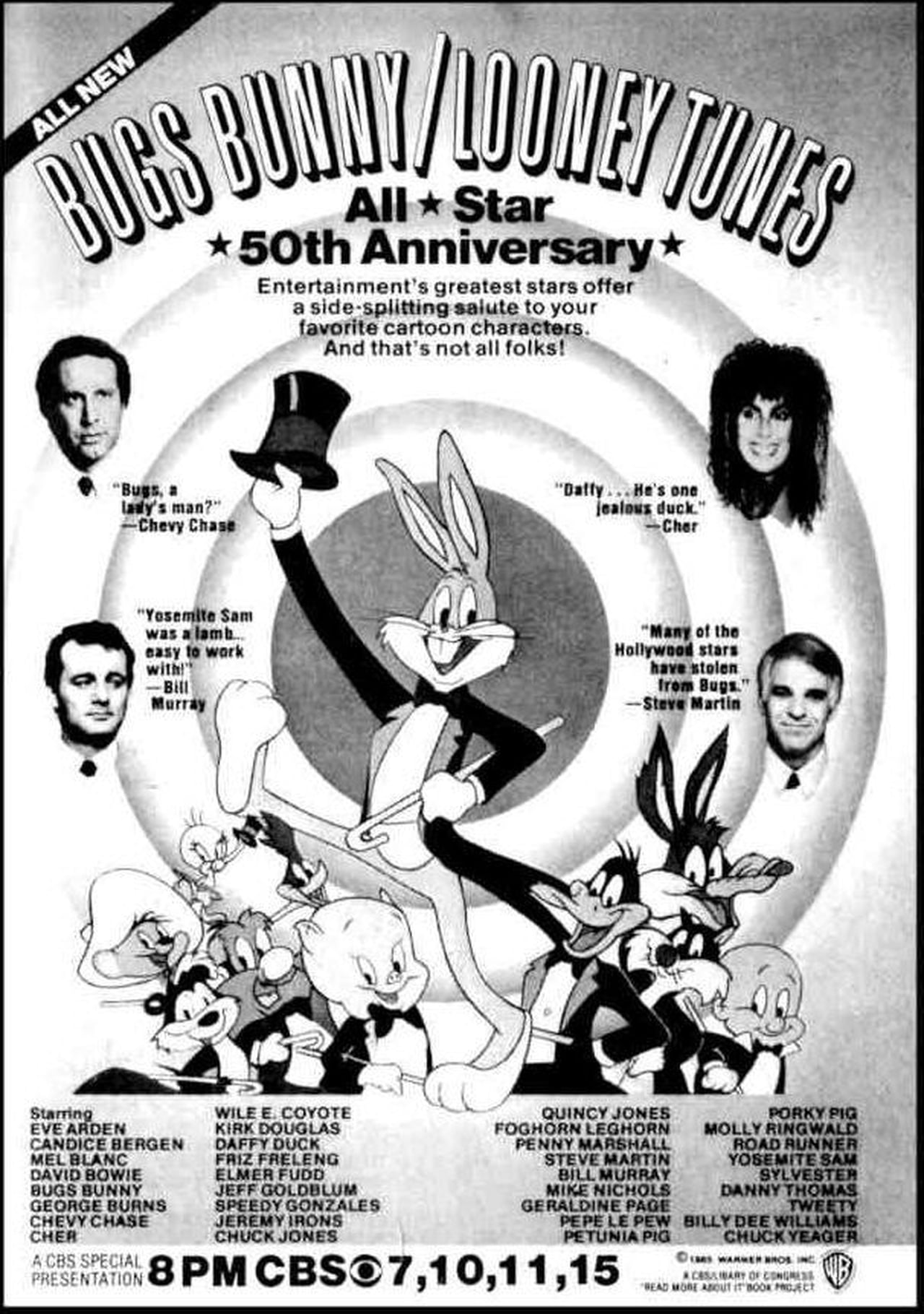 Películas Bugs Bunny/Looney Tunes All-Star 50th Anniversary