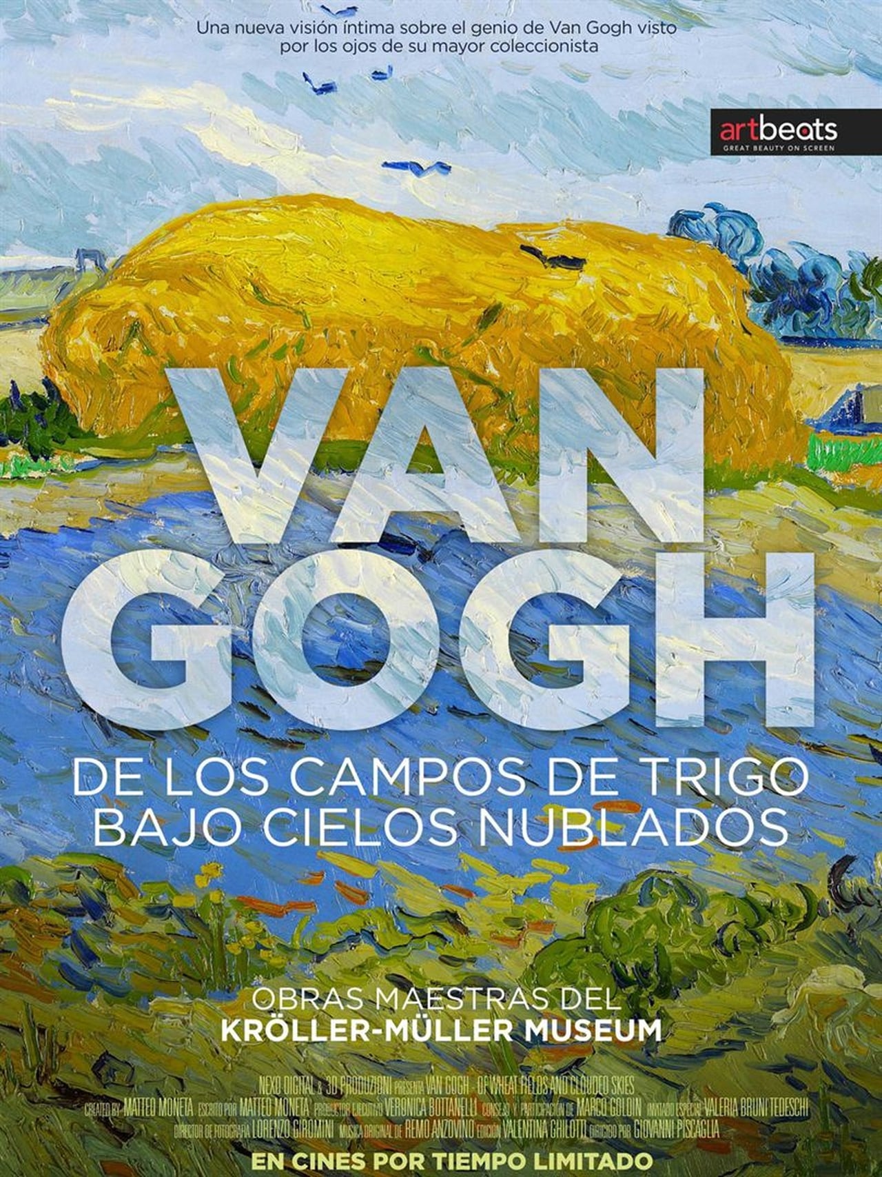 Películas Van Gogh: De los campos de trigo bajo cielos nublados