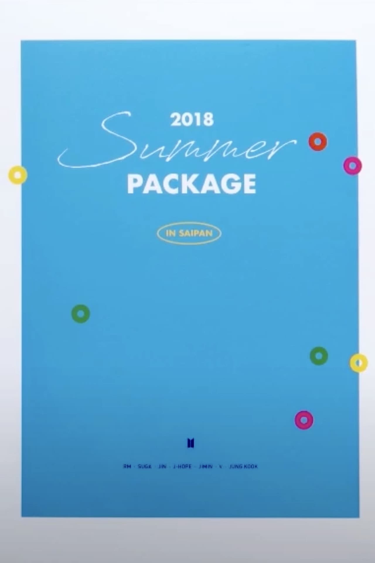 Película BTS 2018 SUMMER PACKAGE in Saipan