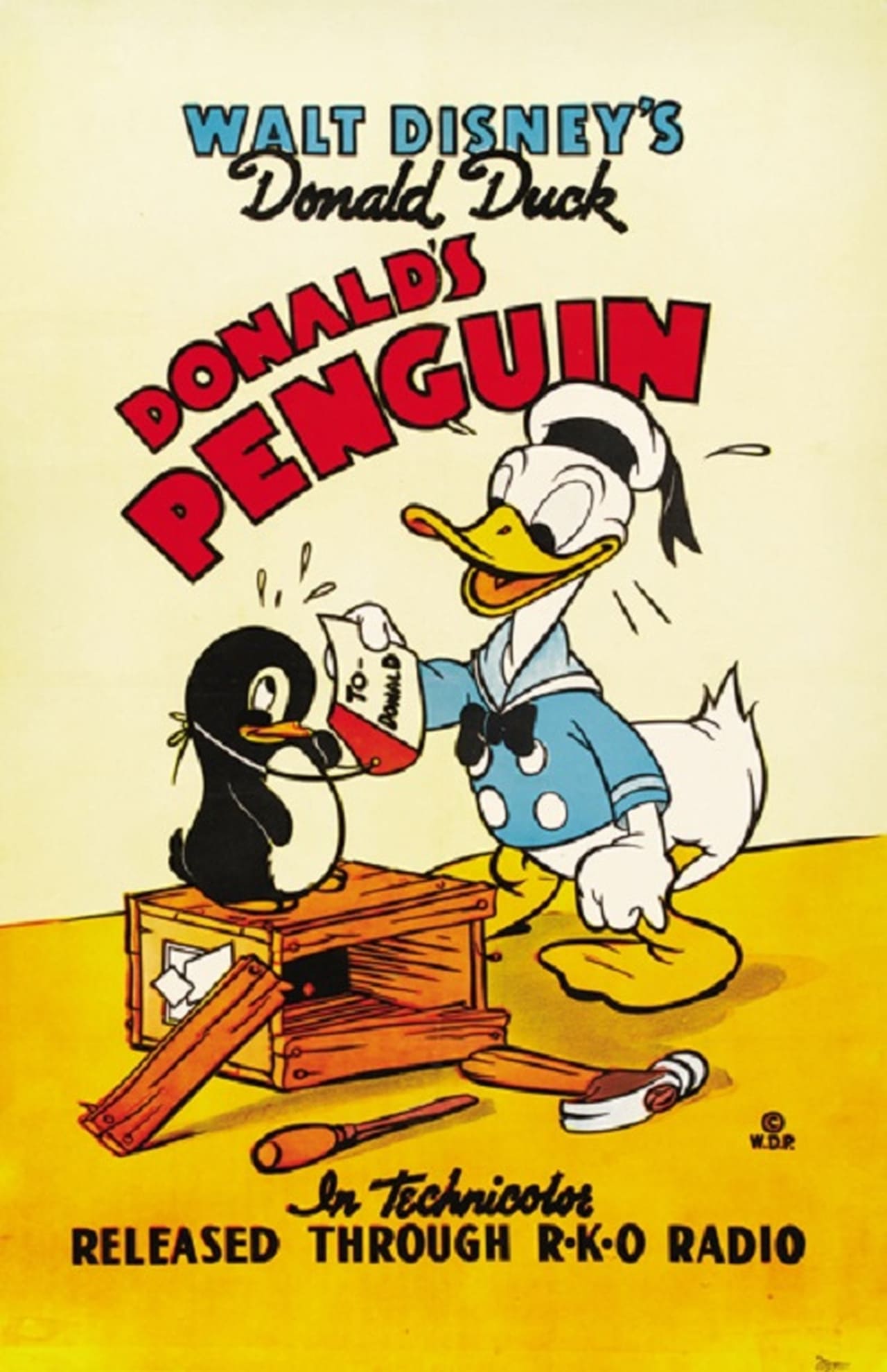 Película El Pato Donald: El pingüino de Donald