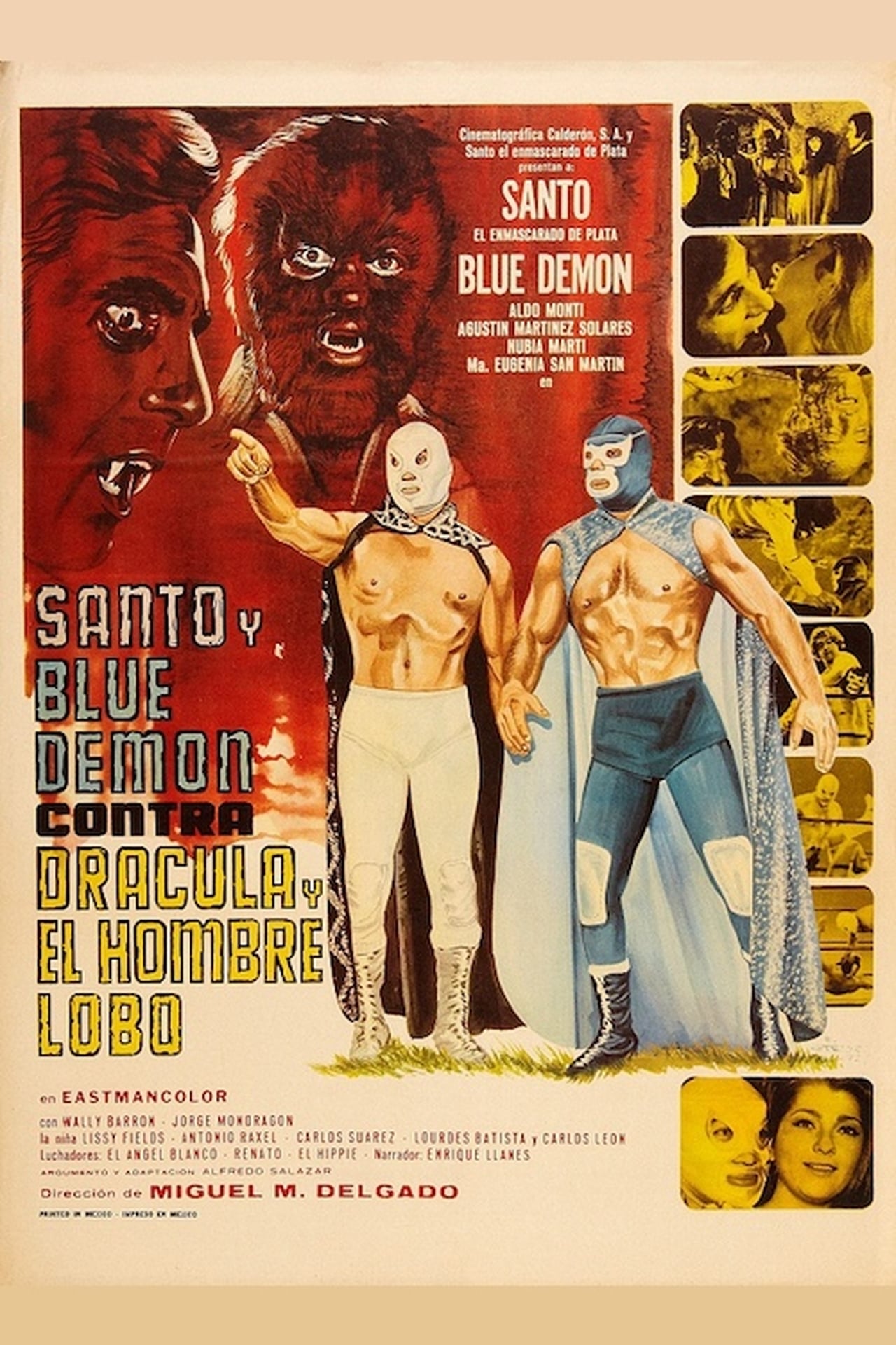 Películas Santo y Blue Demon vs Dracula y el Hombre Lobo