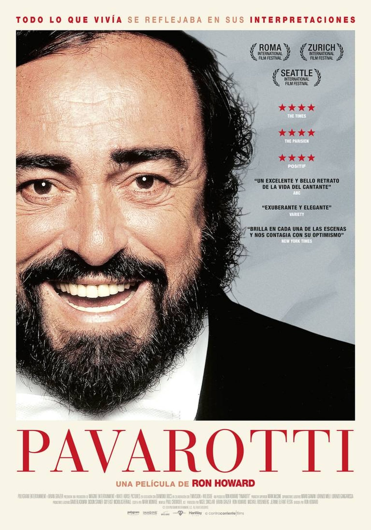 Películas Pavarotti