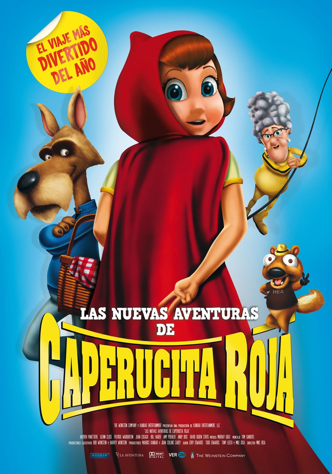 Película Las nuevas aventuras de Caperucita Roja