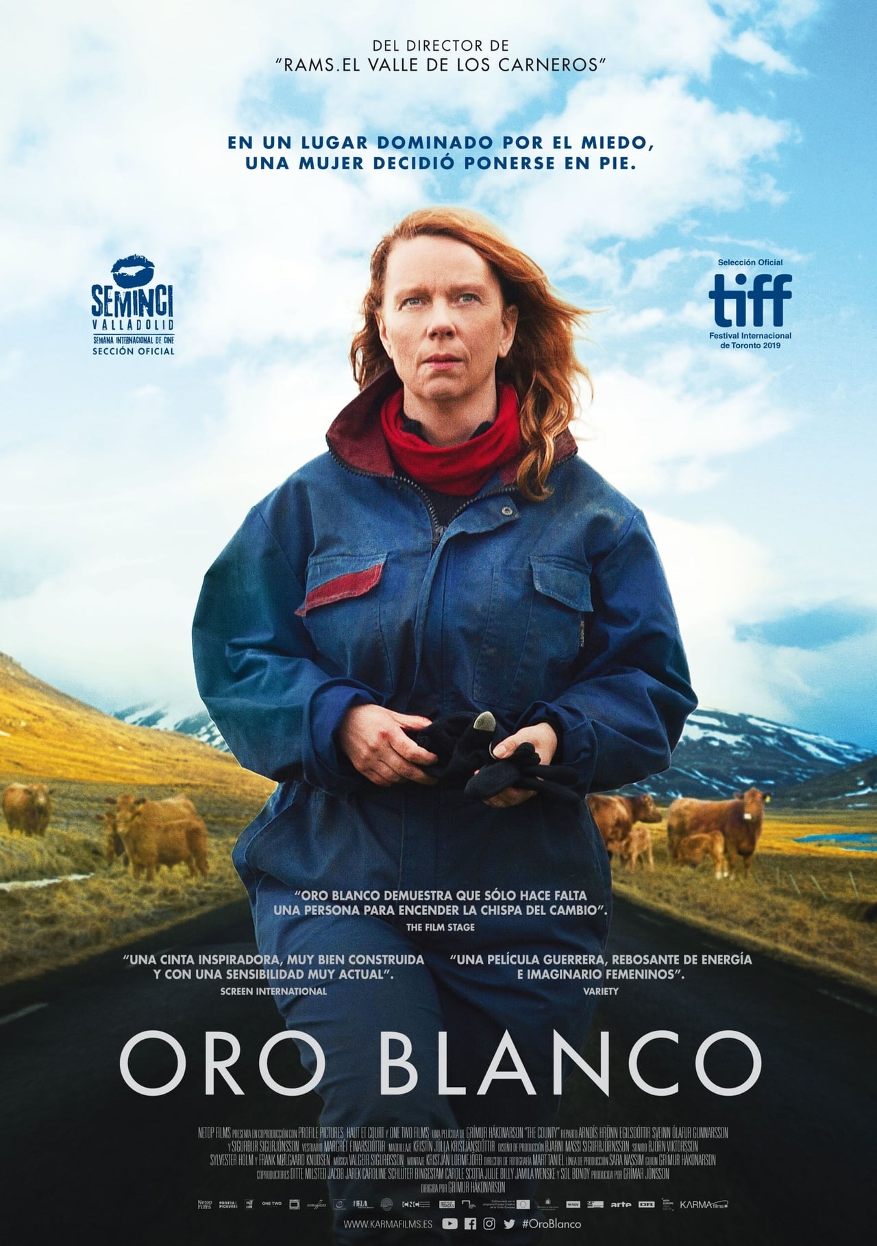 Películas Oro blanco