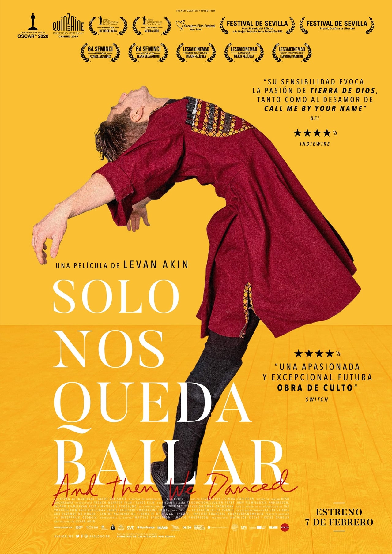 Película Solo nos queda bailar