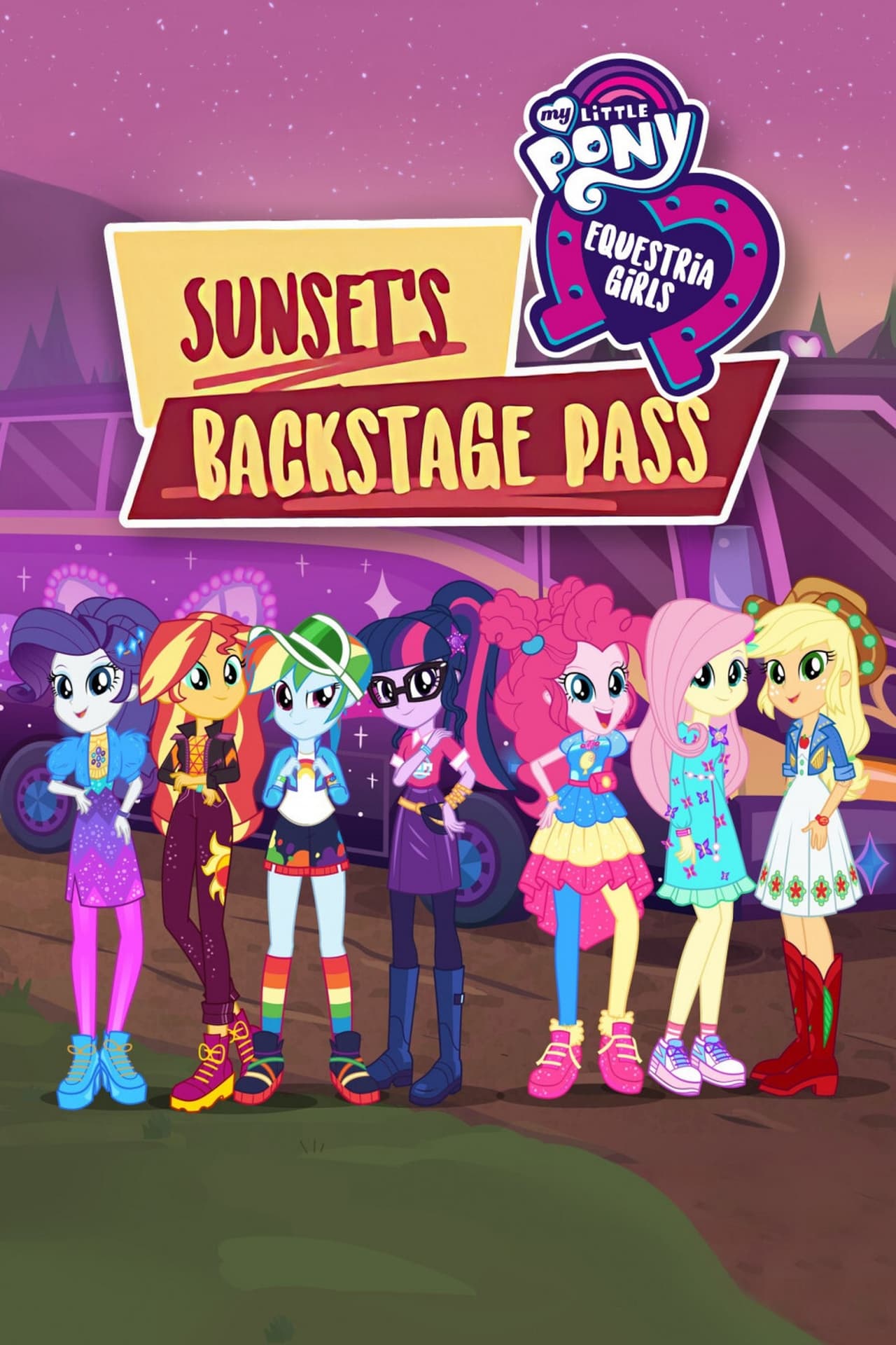 Película My Little Pony: Equestria Girls - Sunset's Backstage Pass