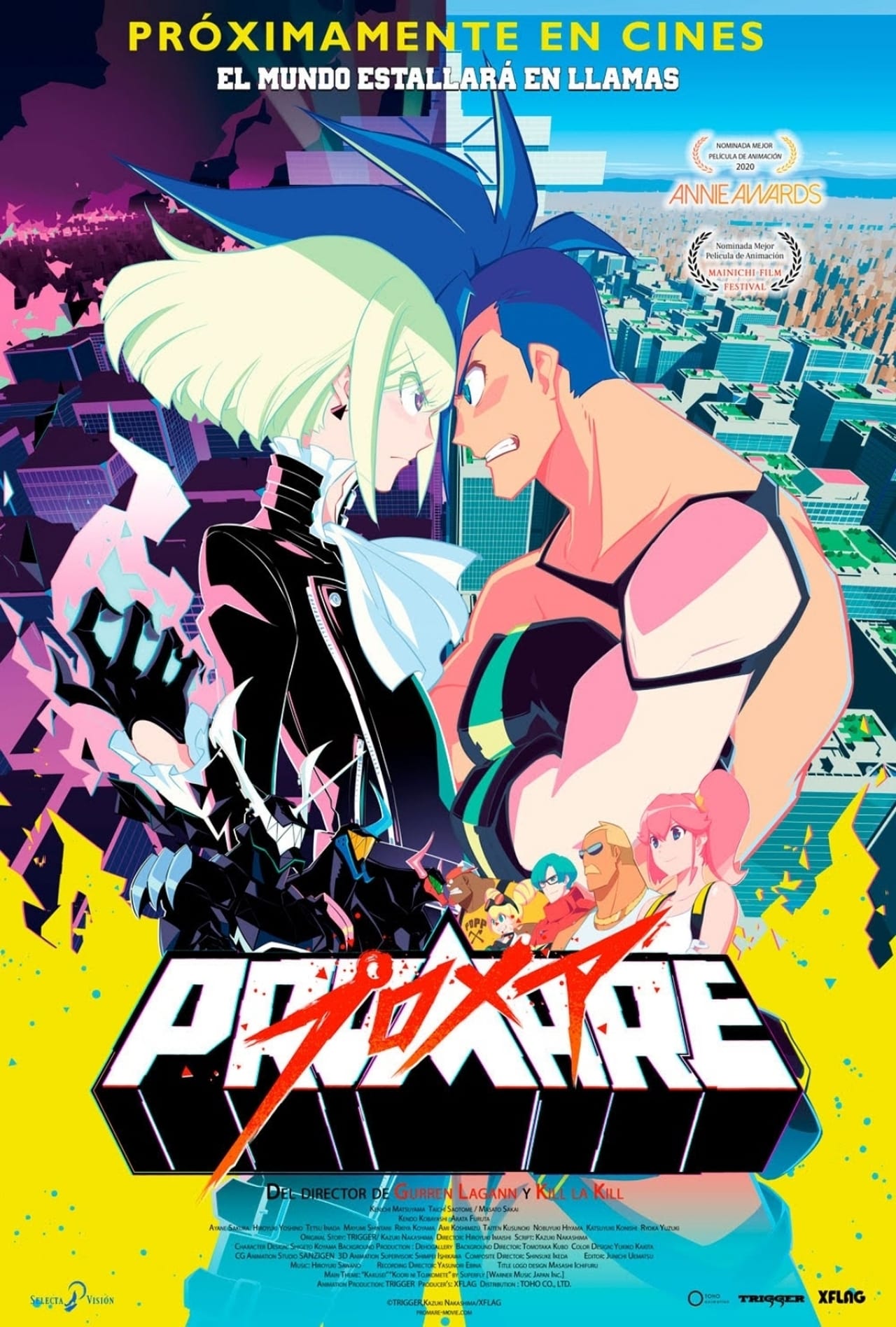 Movie Promare: Lio-hen