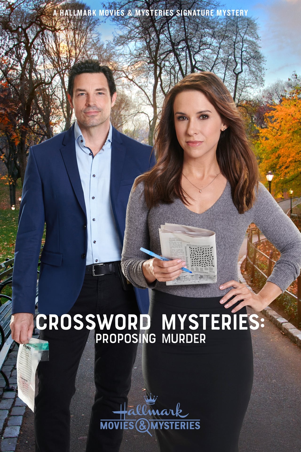 Movie Crossword Mysteries: Proposing Murder