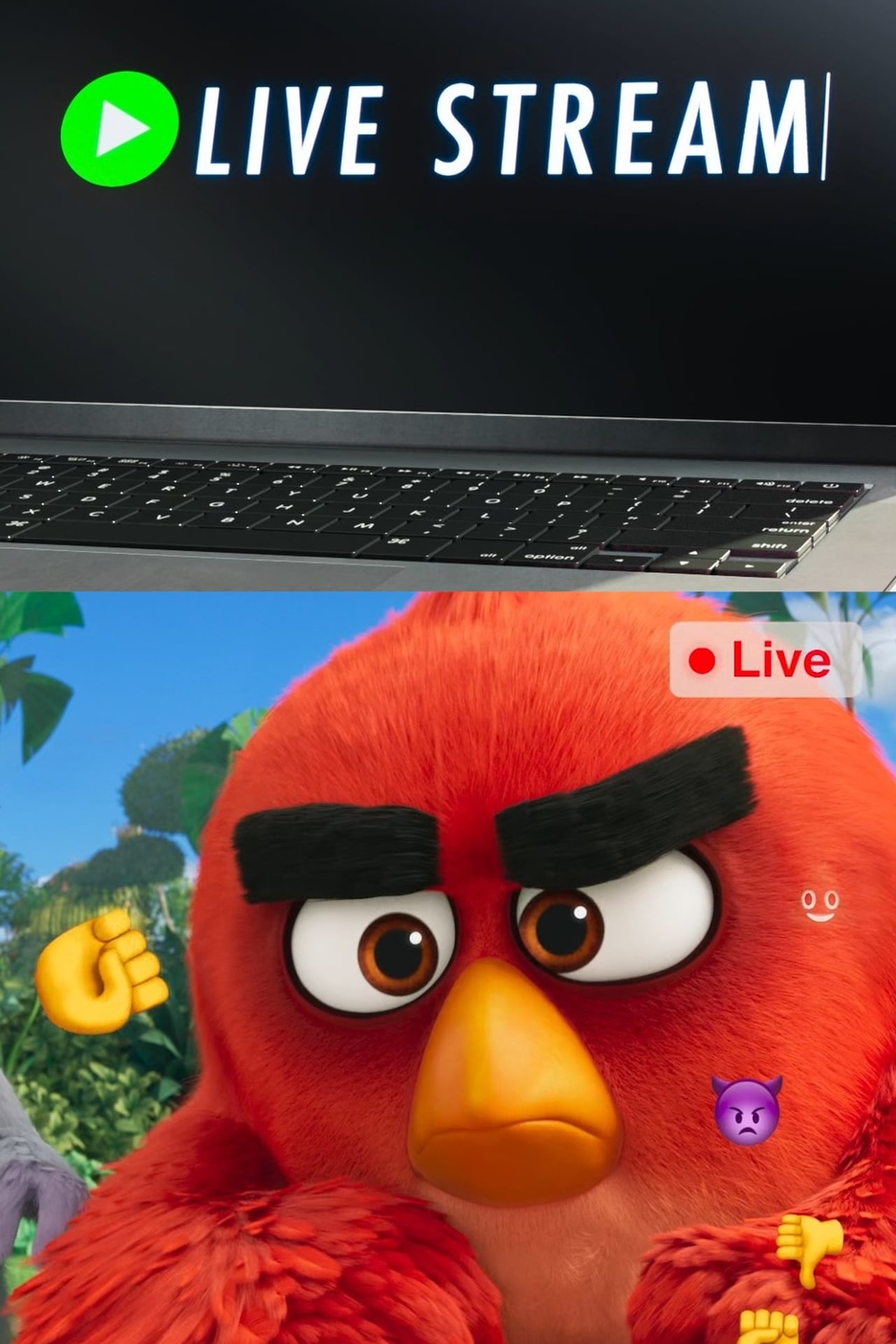 Movie Angry Birds: Live Stream