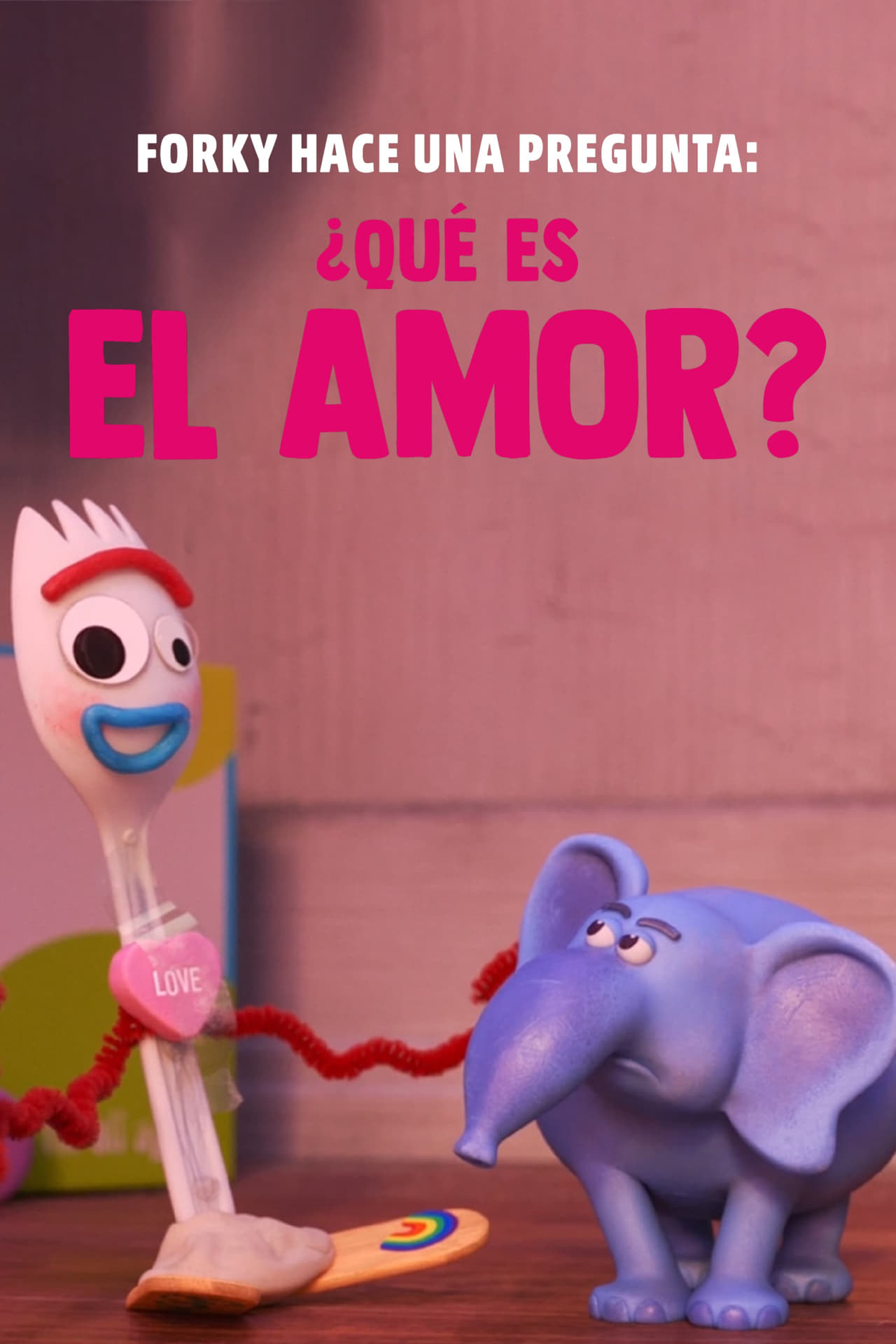 Movie Forky hace una pregunta: ¿Qué es el amor?