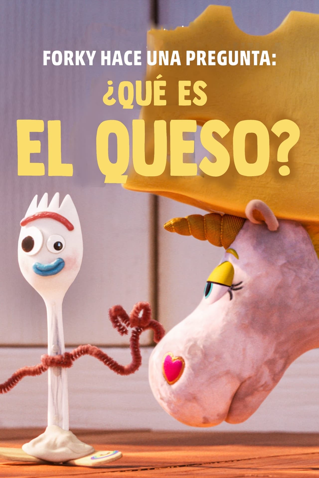 Movie Forky hace una pregunta: ¿Qué es el queso?