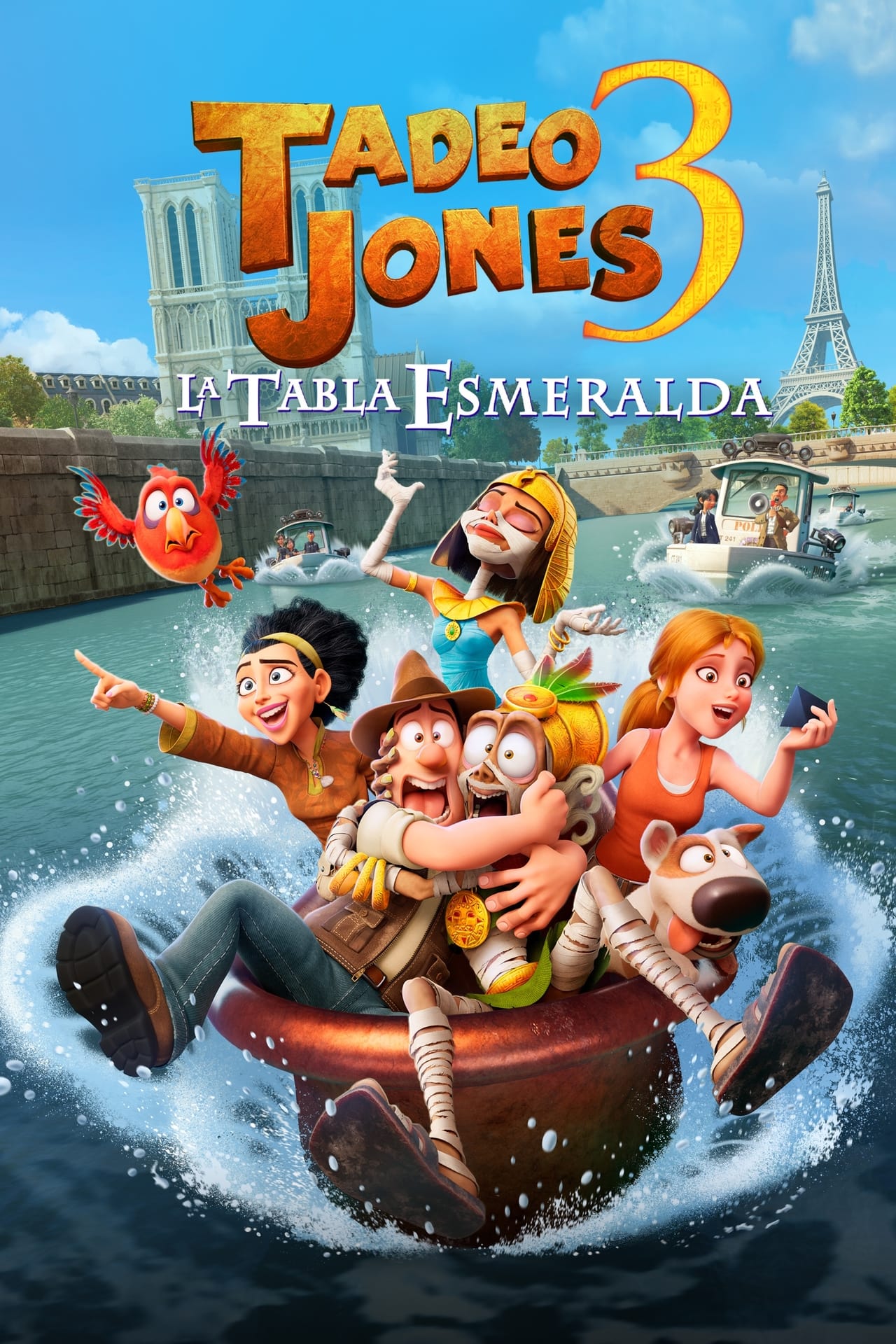 Película Tadeo Jones 3: La Tabla Esmeralda