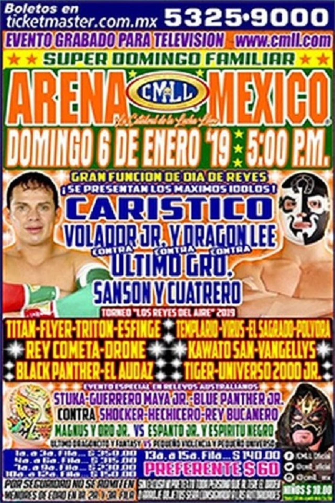 Película CMLL Reyes del Aire 2019