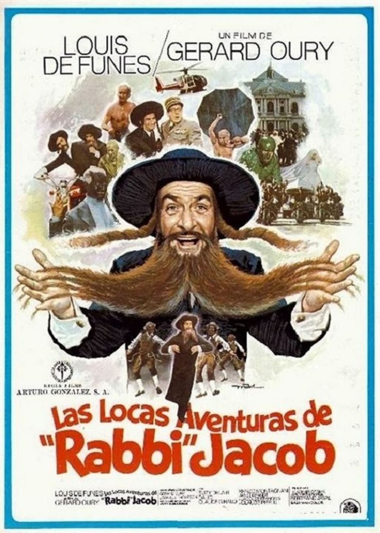 Película Las locas aventuras de Rabbi Jacob