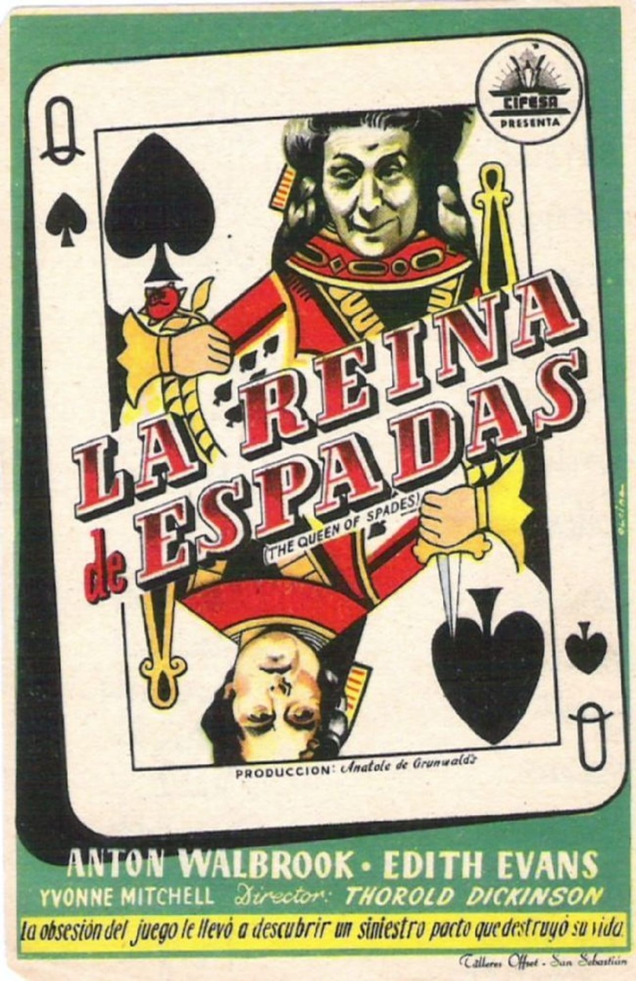 Movie La dama blanca (Reina de espadas)
