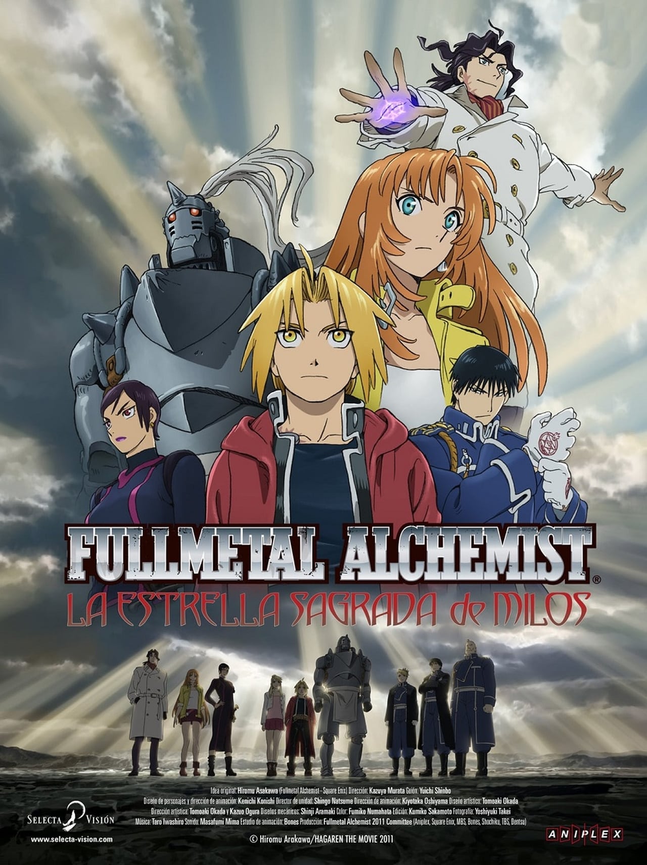 Película Fullmetal Alchemist: La estrella sagrada de Milos