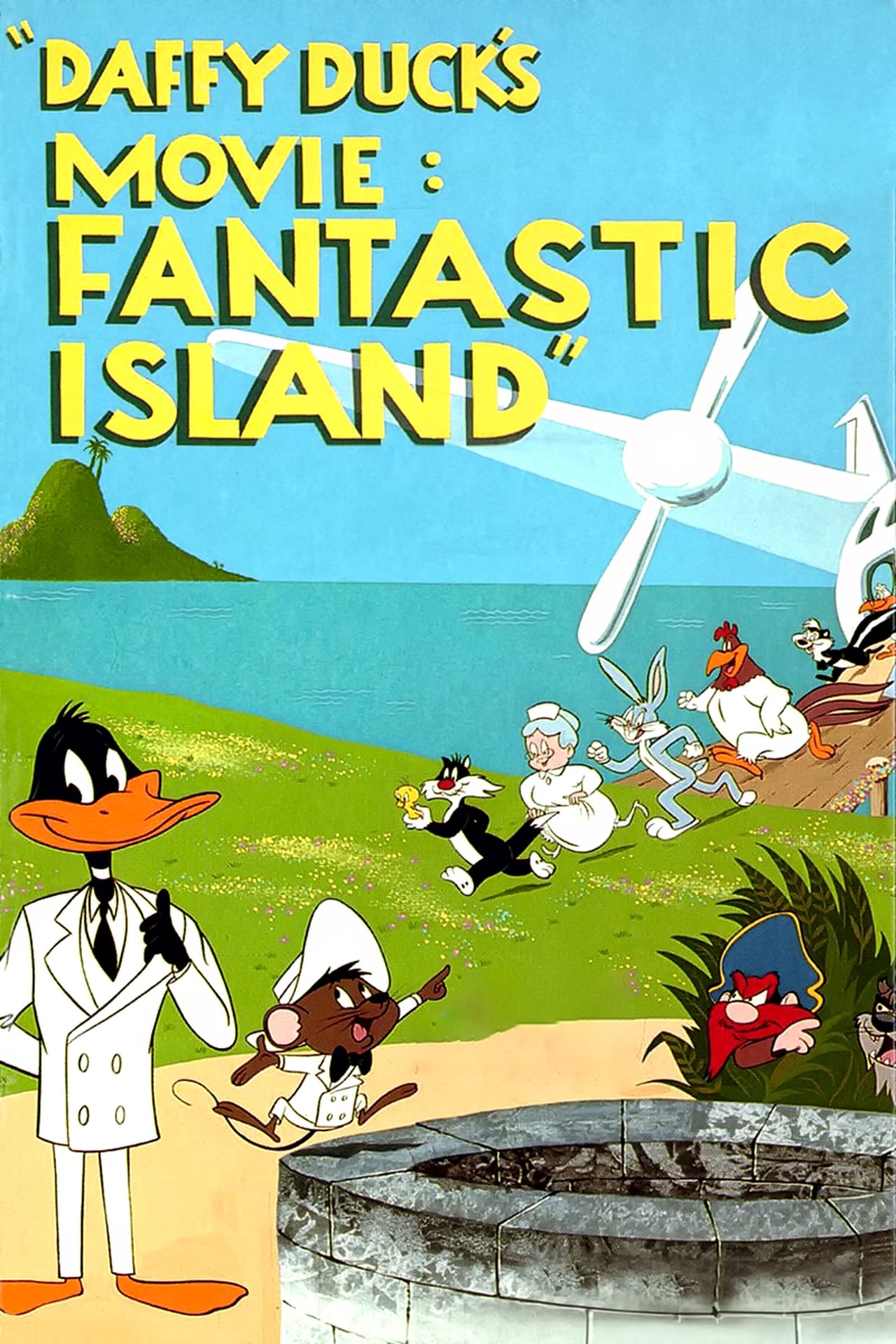 Película El pato Lucas en la isla fantástica