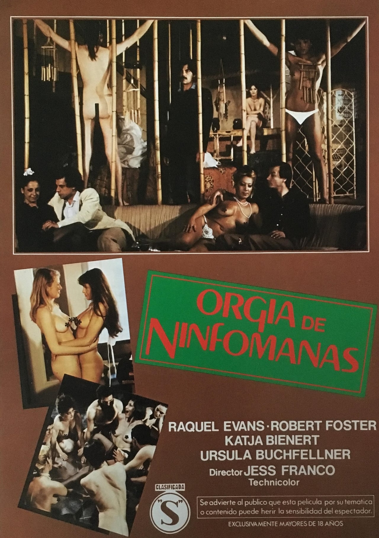 Película Orgía de ninfómanas