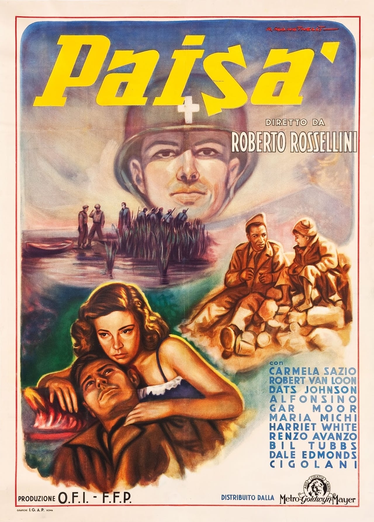 Película Camarada (Paisà)