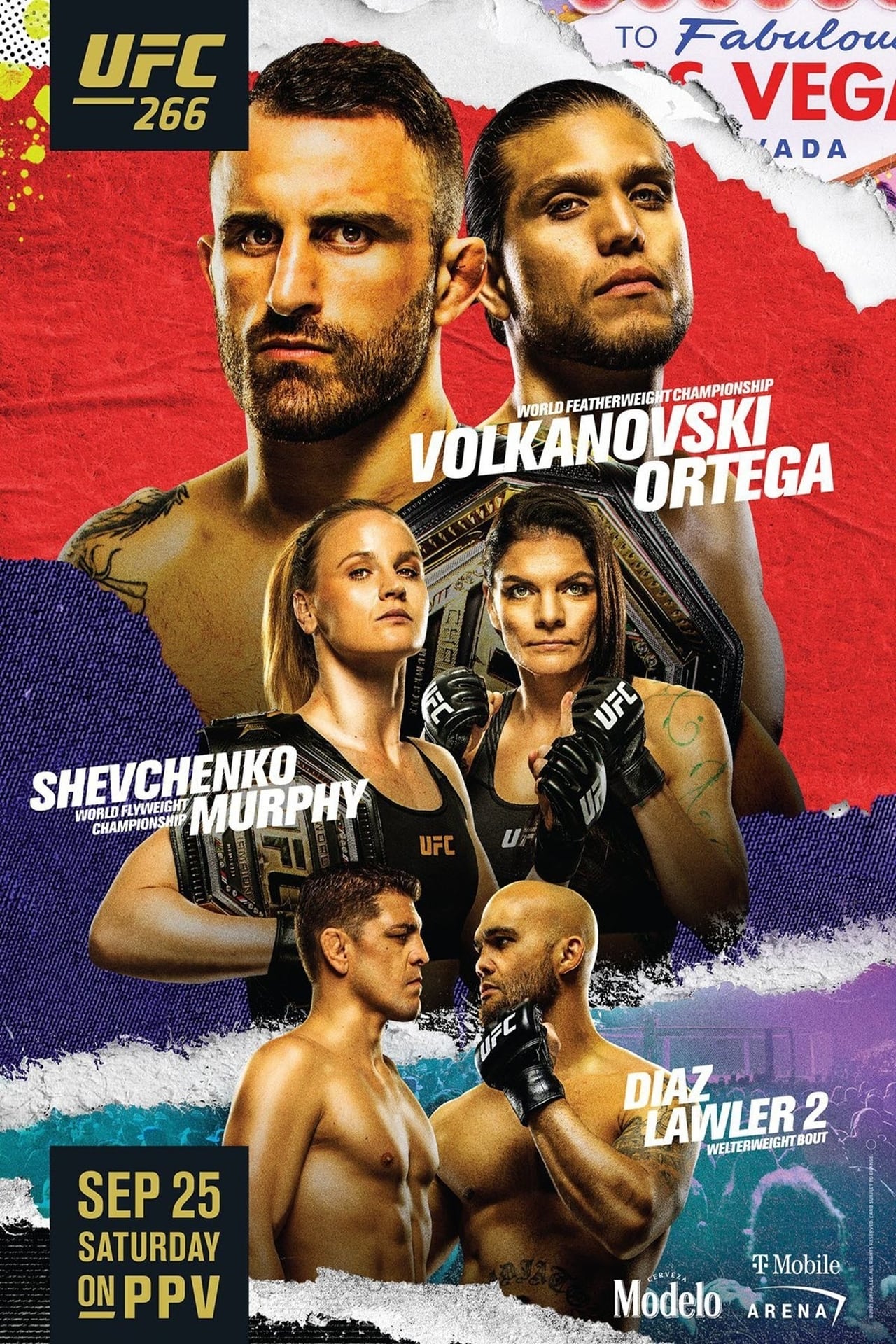 Películas UFC 266: Volkanovski vs. Ortega