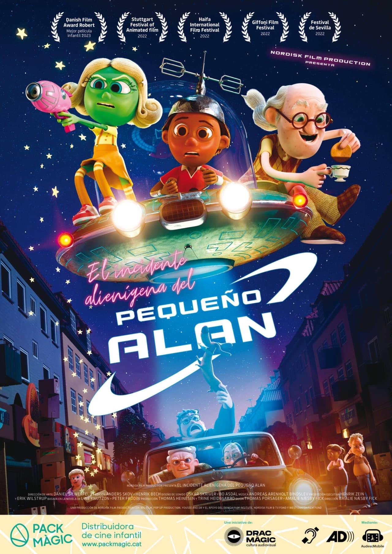 Movie El incidente alienígena del Pequeño Alan