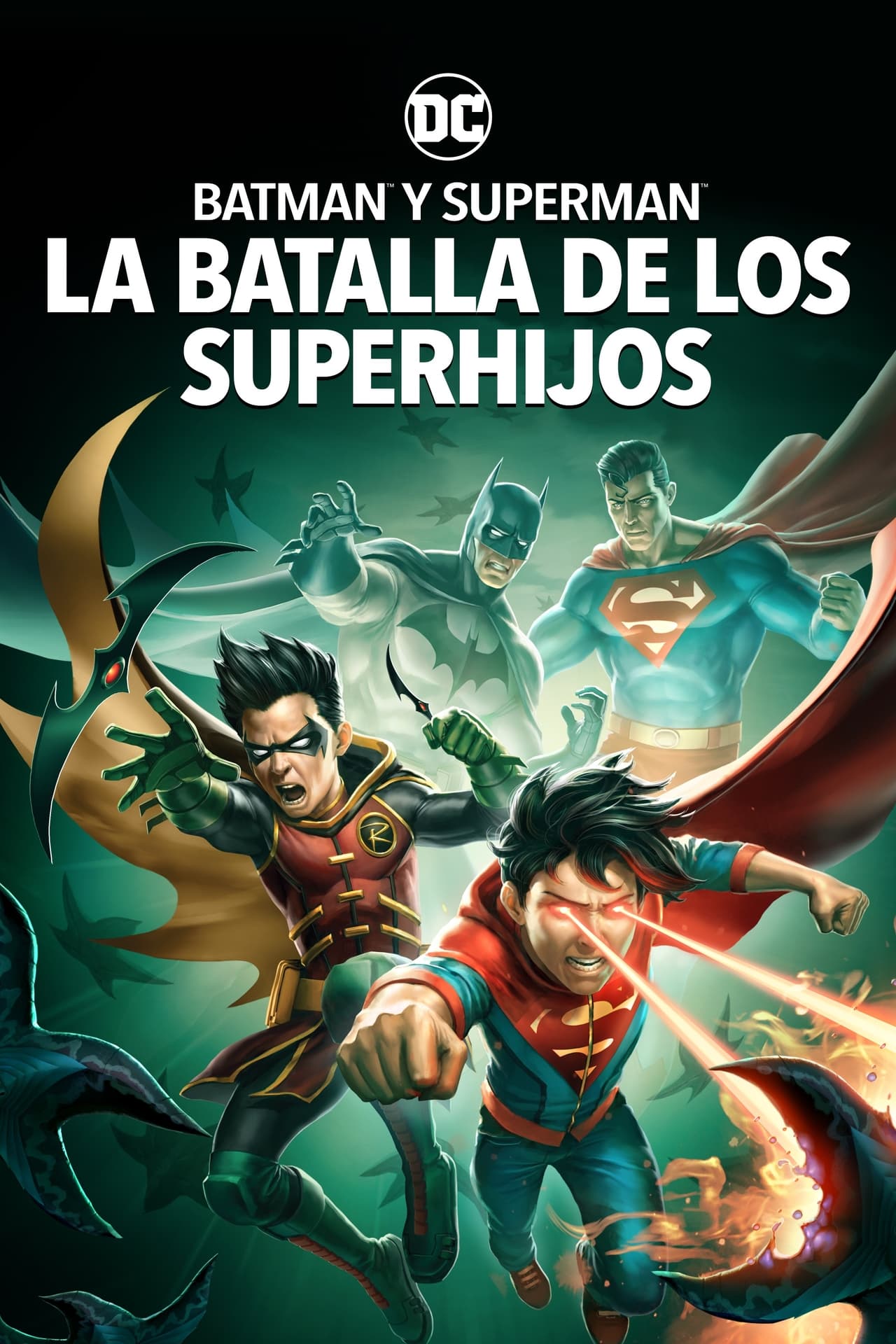 Película Batman y Superman: La Batalla de los Super hijos