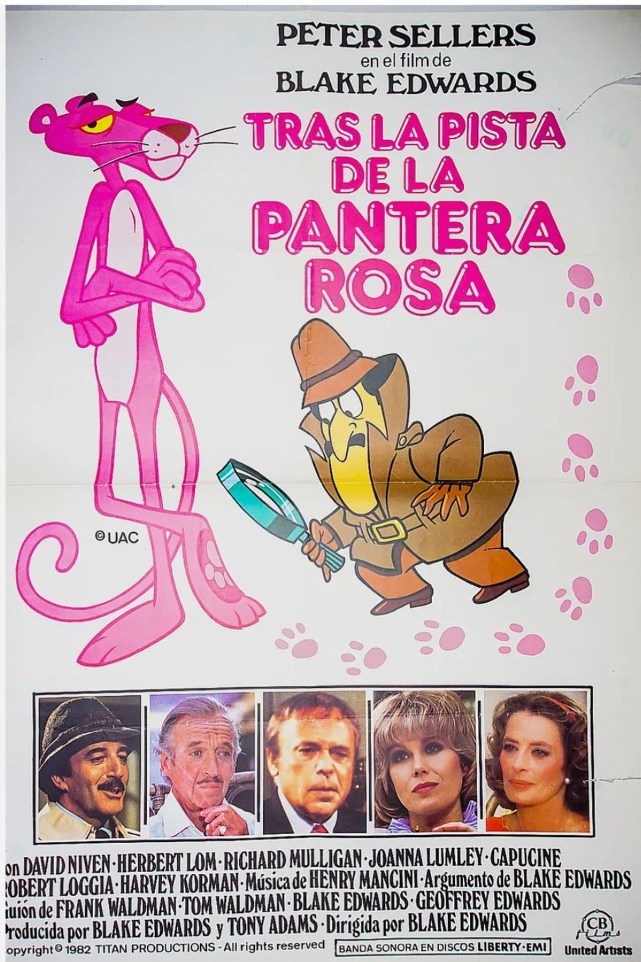 Películas Tras la pista de la pantera rosa