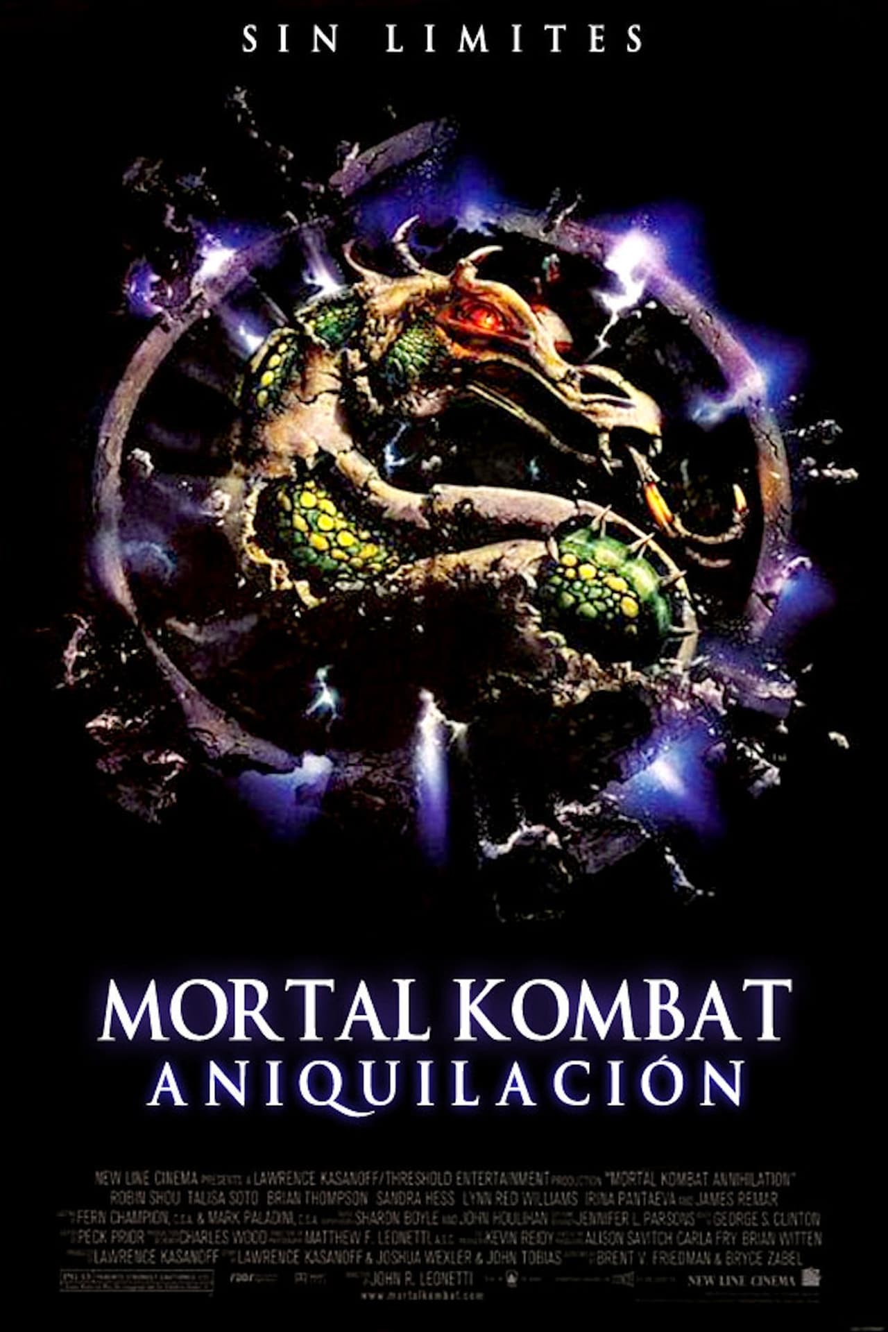 Película Mortal Kombat: Aniquilación