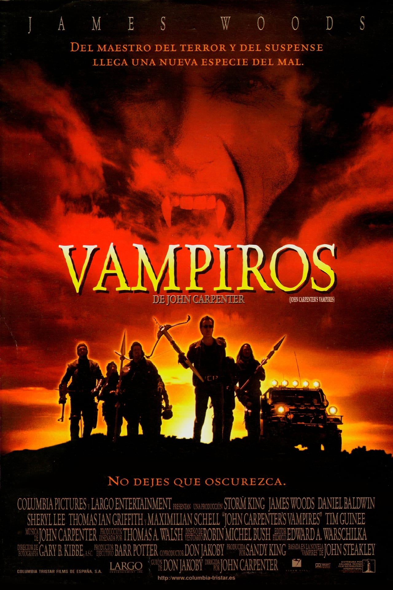 Película Vampiros de John Carpenter