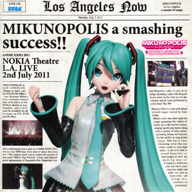 Music ワールドイズマイン -MIKUNOPOLIS in LOS ANGELES Live-